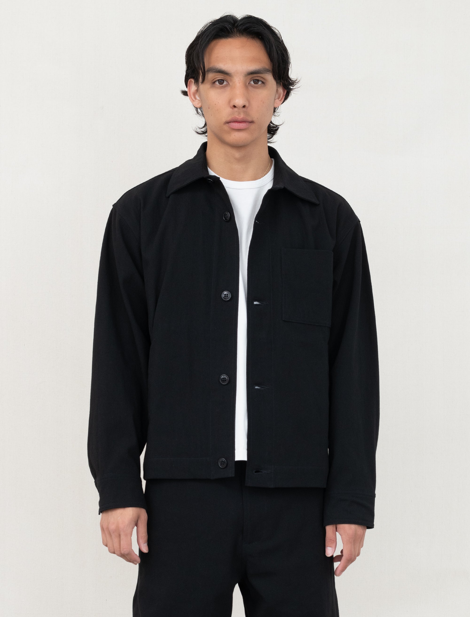 トップス ARMEN CHECKJACKET journal standard luxe Arpenteur Lux Jacket (Black) – Bows and Arrows