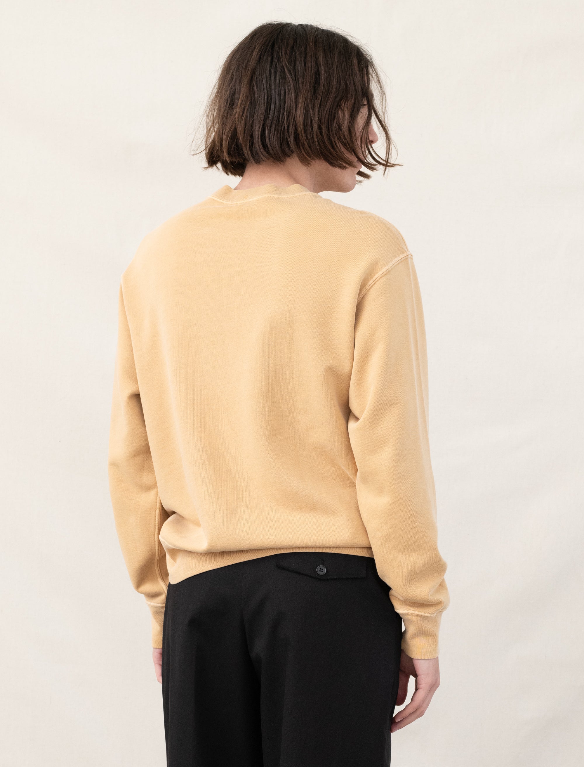 Relaxed Sweatshirt (Mustard Pigment)