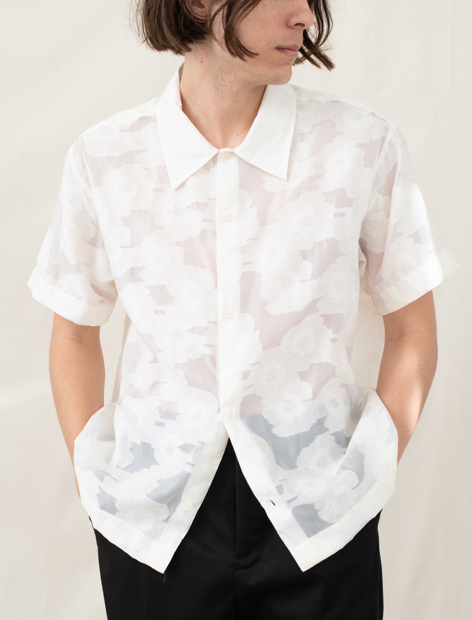 Holiday Shirt (Floral Silk)