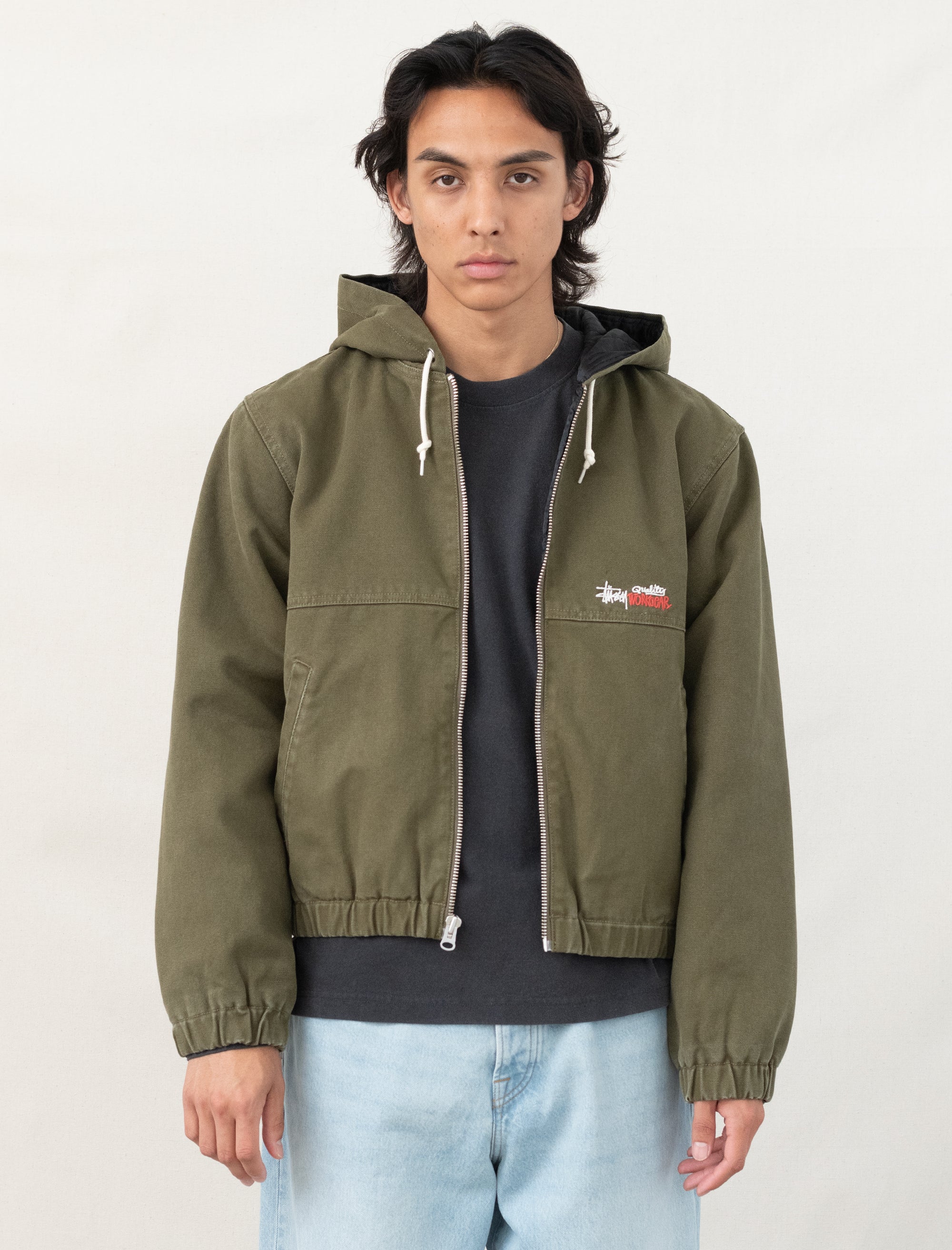 Stussy Work Jacket Insulated Canvas (Olive)