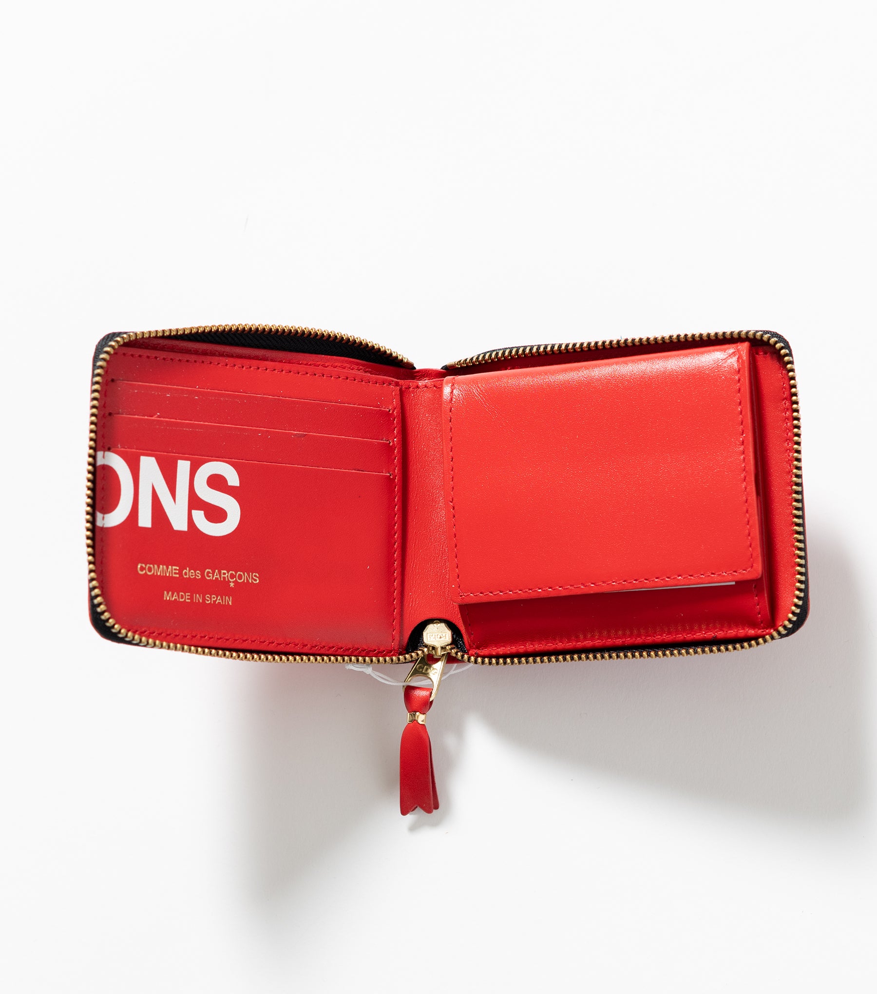 Full Zip Around Wallet HL (Red)
