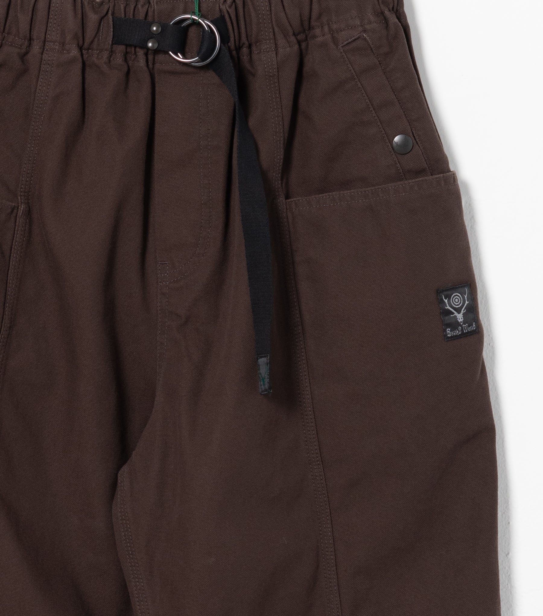 Belted C.S. Pant Canvas (Brown)