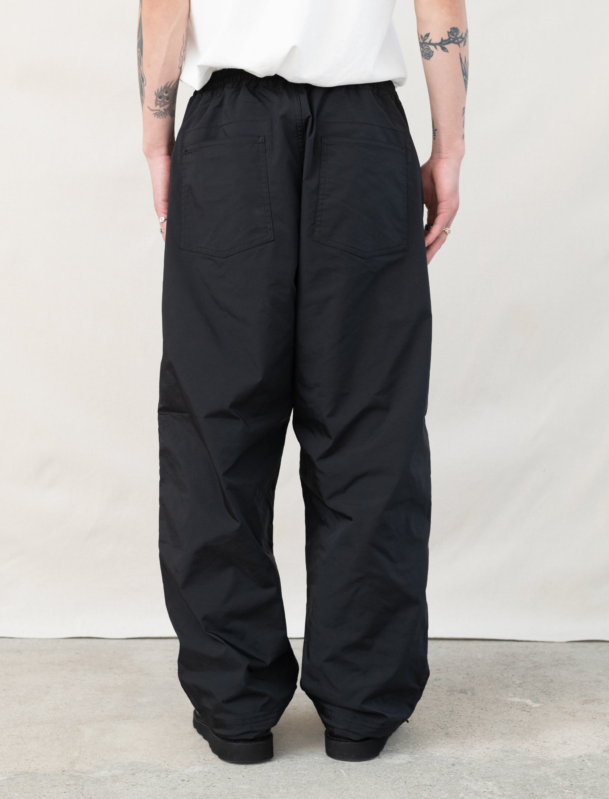 Nylon Pants (Black)