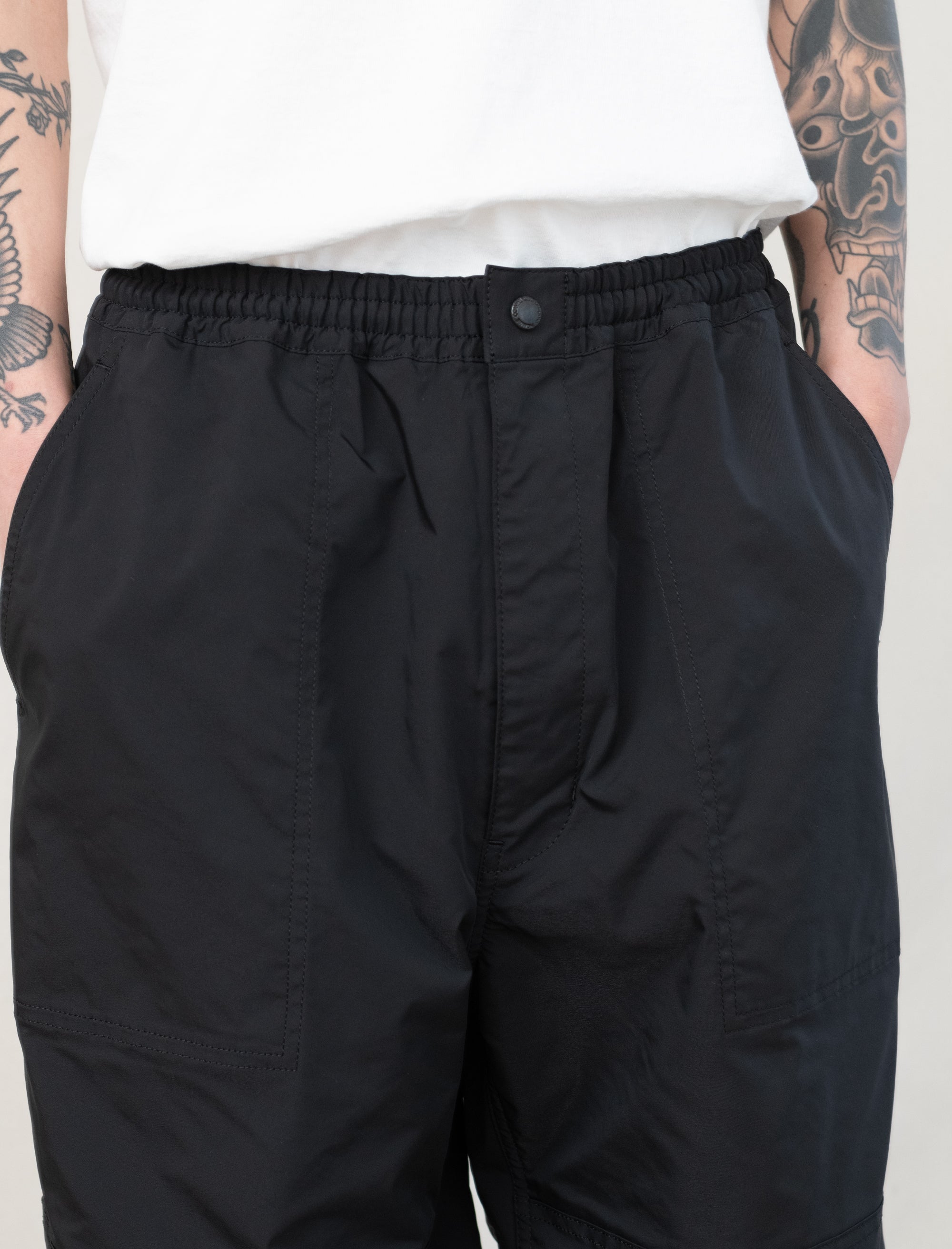 Nylon Pants (Black)