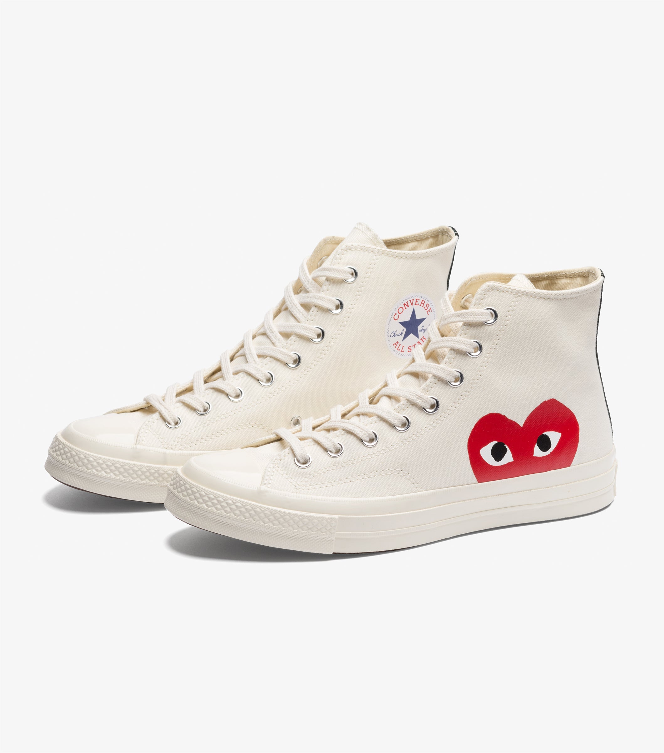 CONVERSE X CDG PLAY CT 70 Hi (Milk/White) – Bows and Arrows