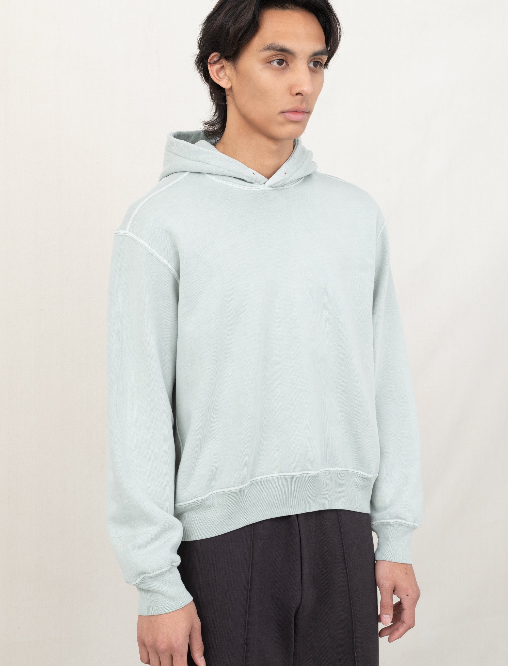 Mini Hoodie (Pigment Mineral)