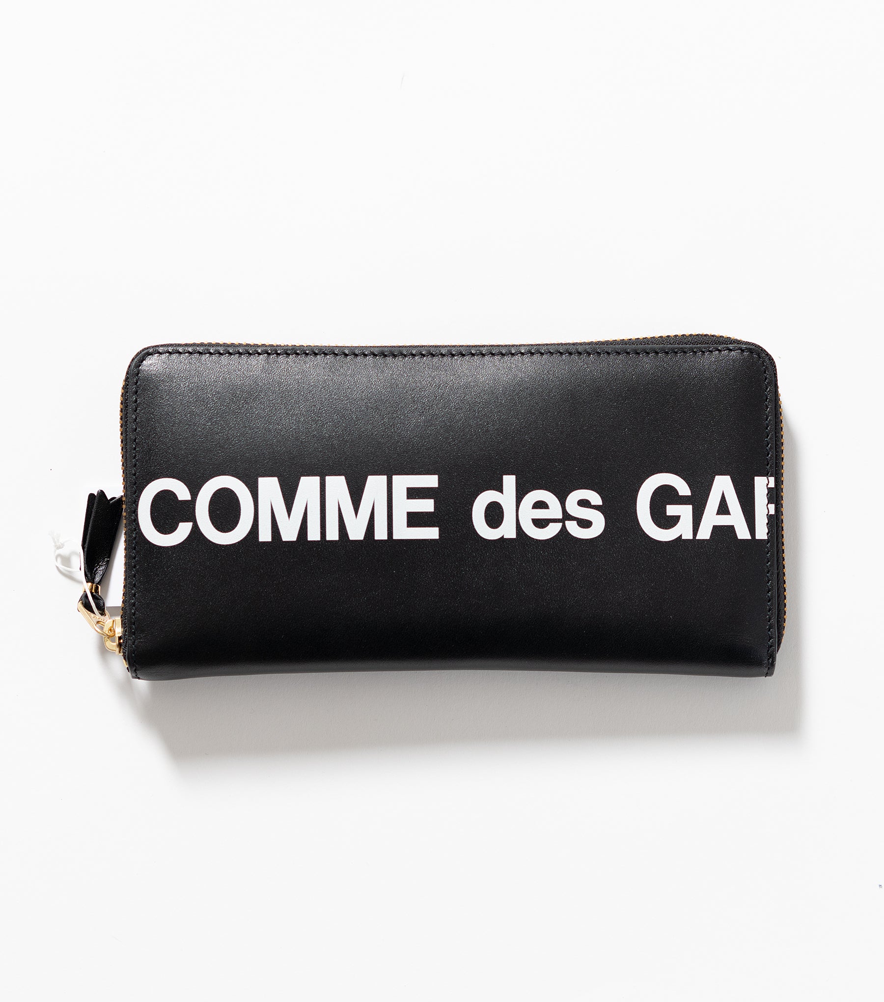 Comme Des Garçons Full Wallet Huge Logo (Black) – Bows and Arrows