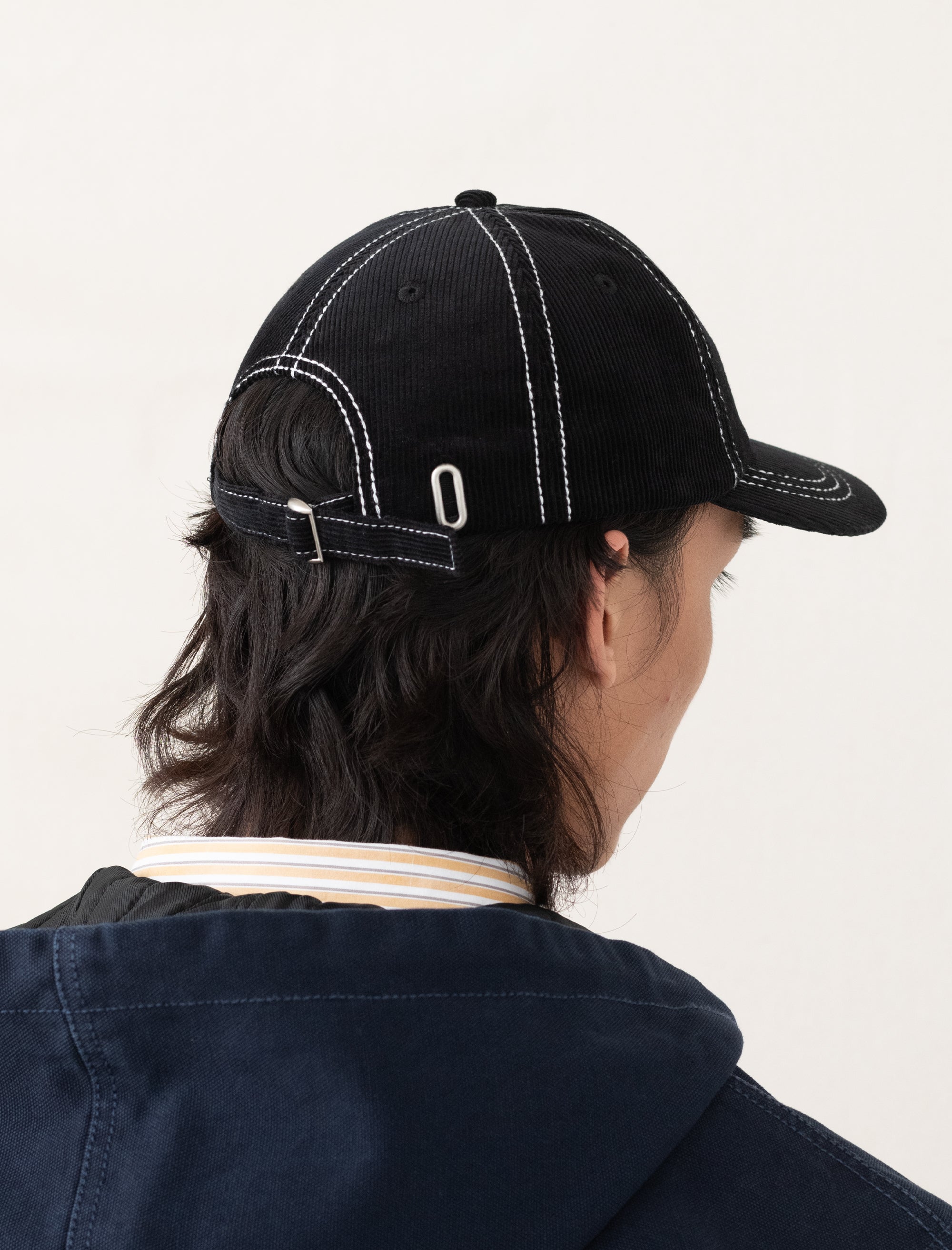 SS-Link Stitch Strapback (Black)