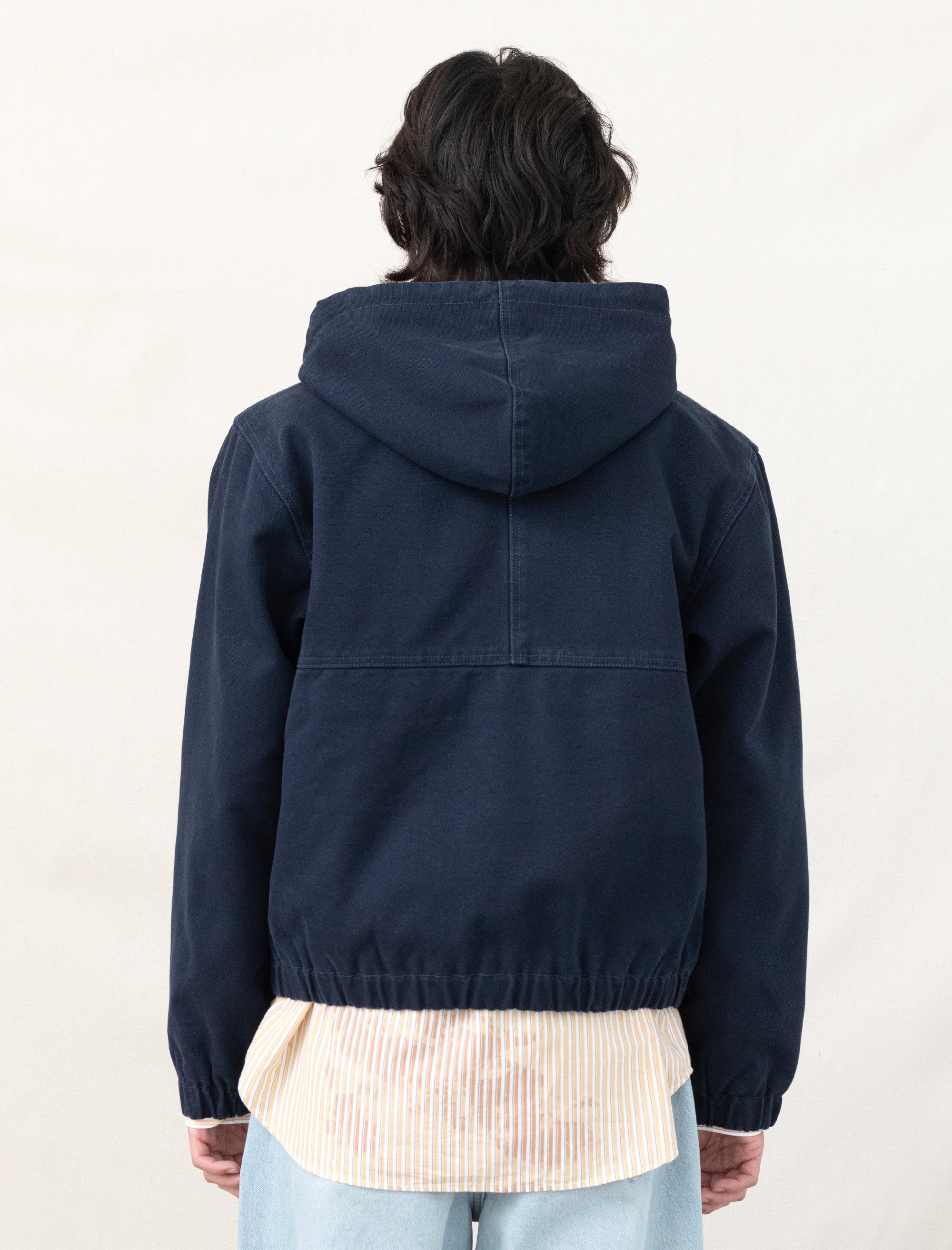 Work Jacket Insulated Canvas (Navy)