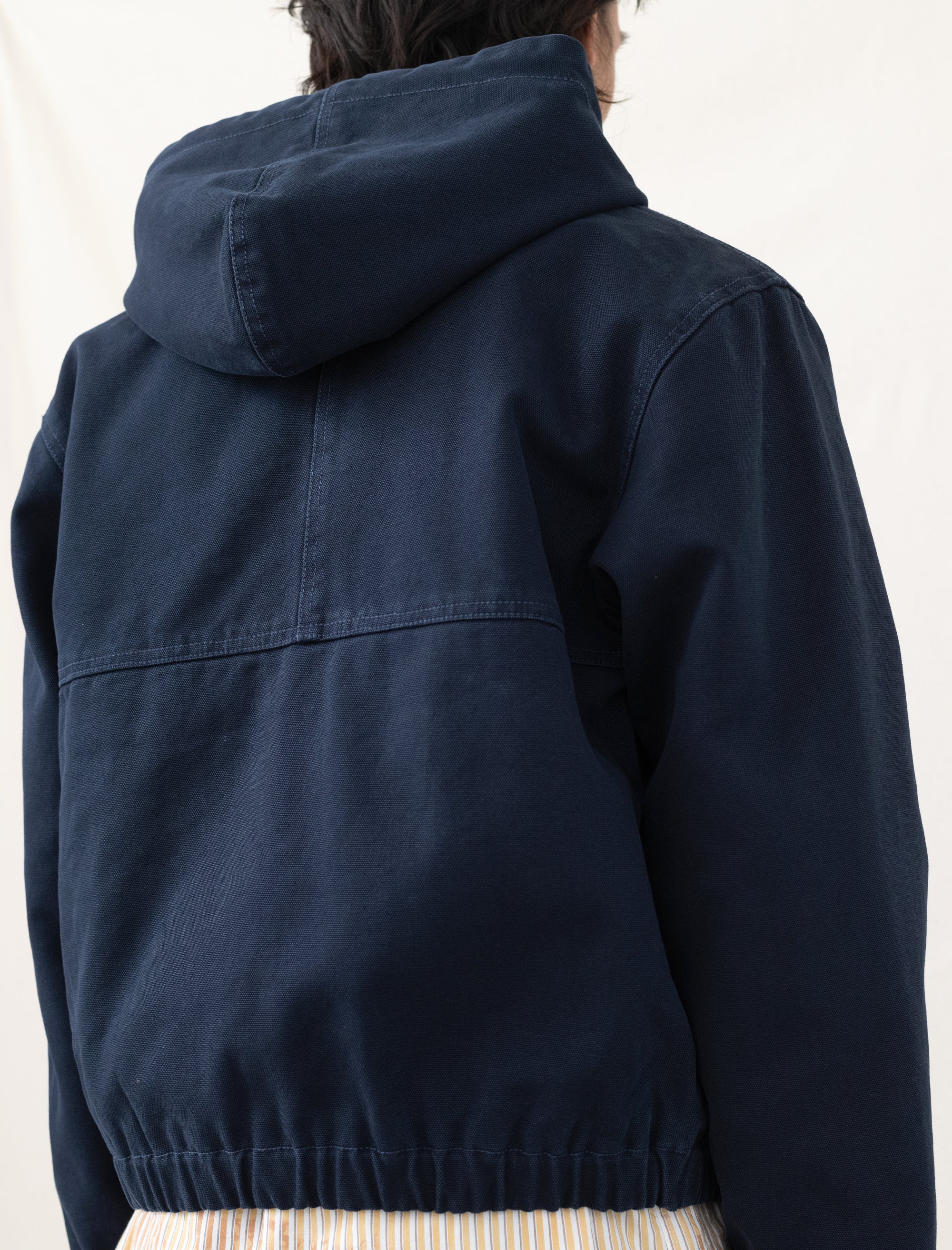 Work Jacket Insulated Canvas (Navy)