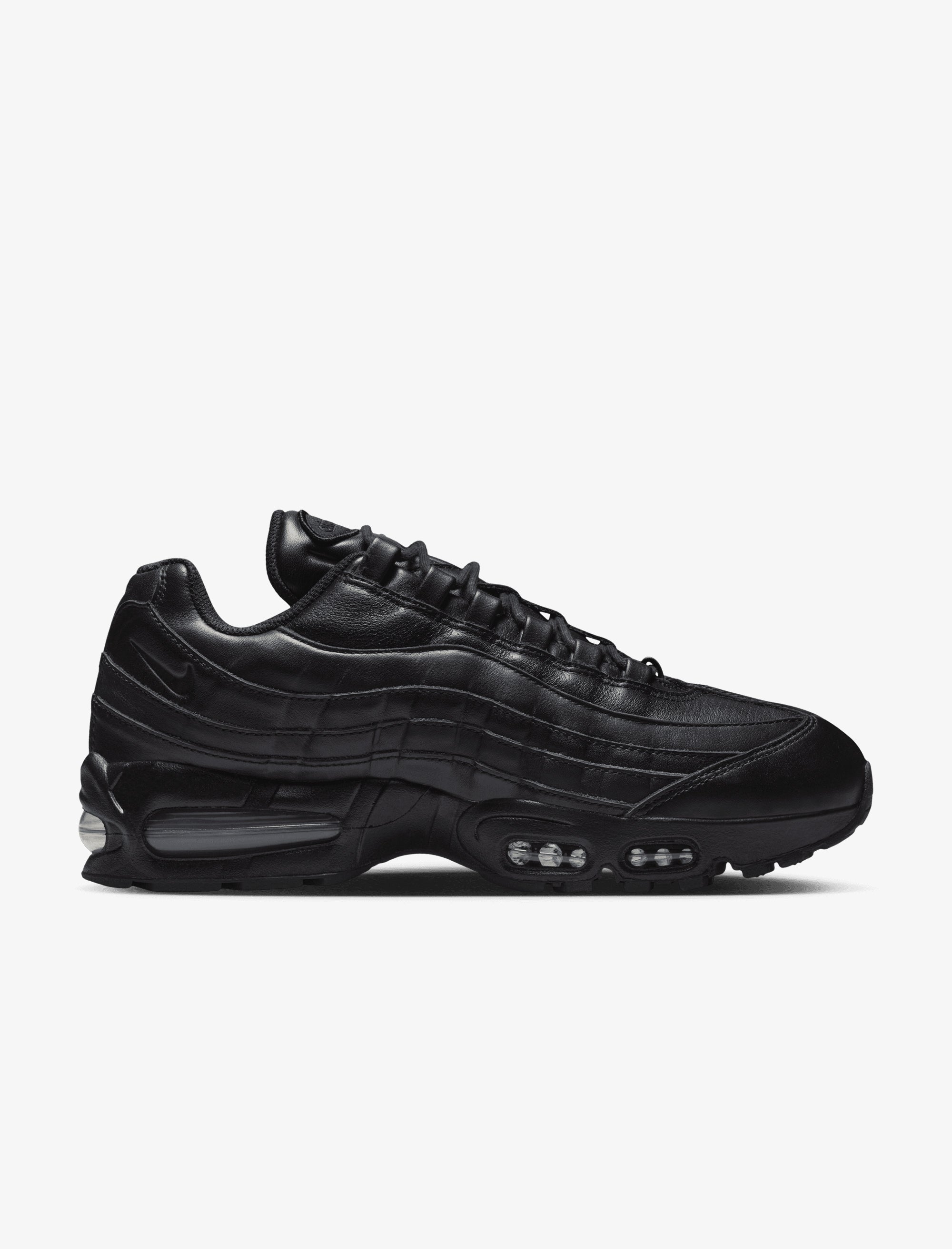 air max 95 big bubble leather black 