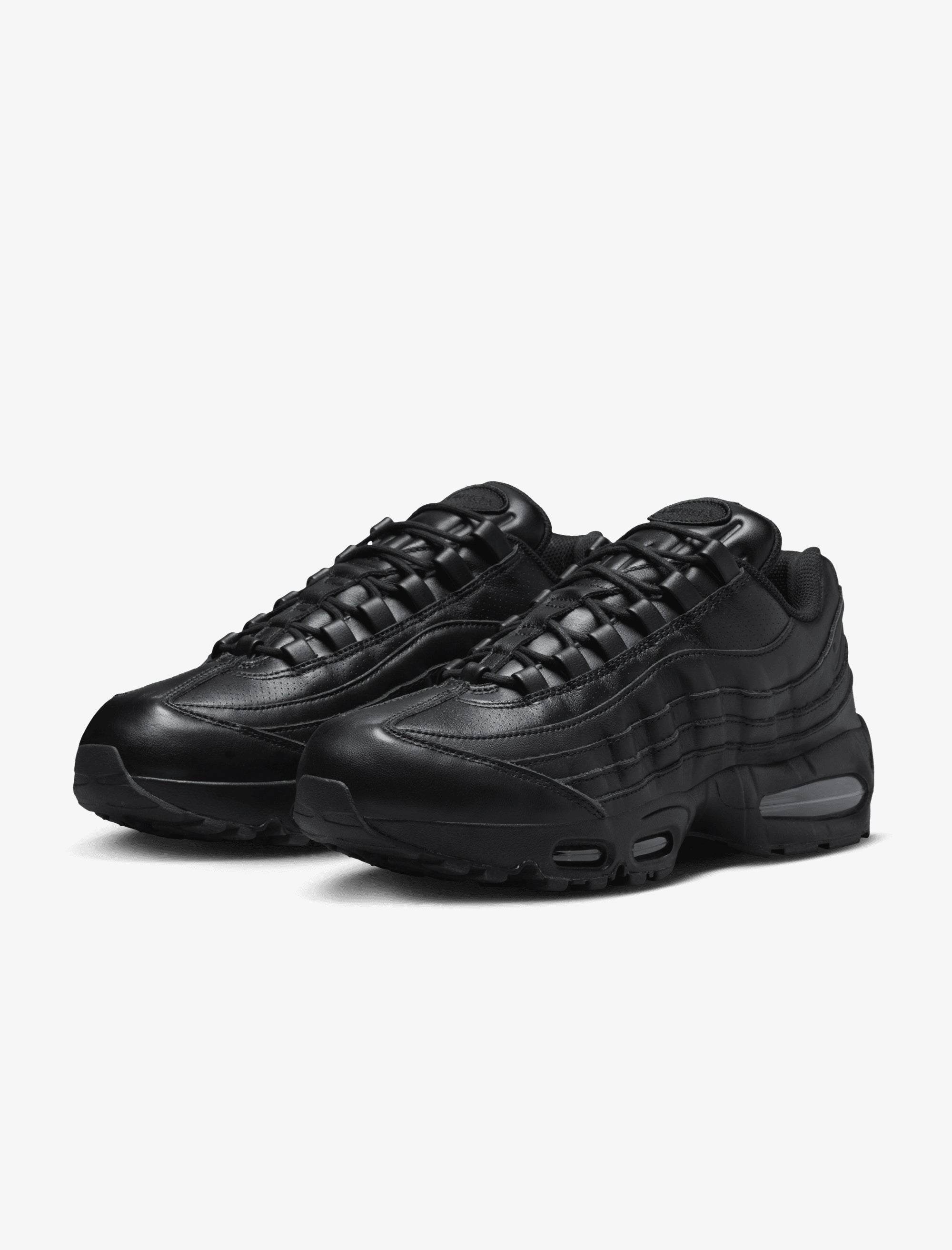 air max 95 big bubble leather black 