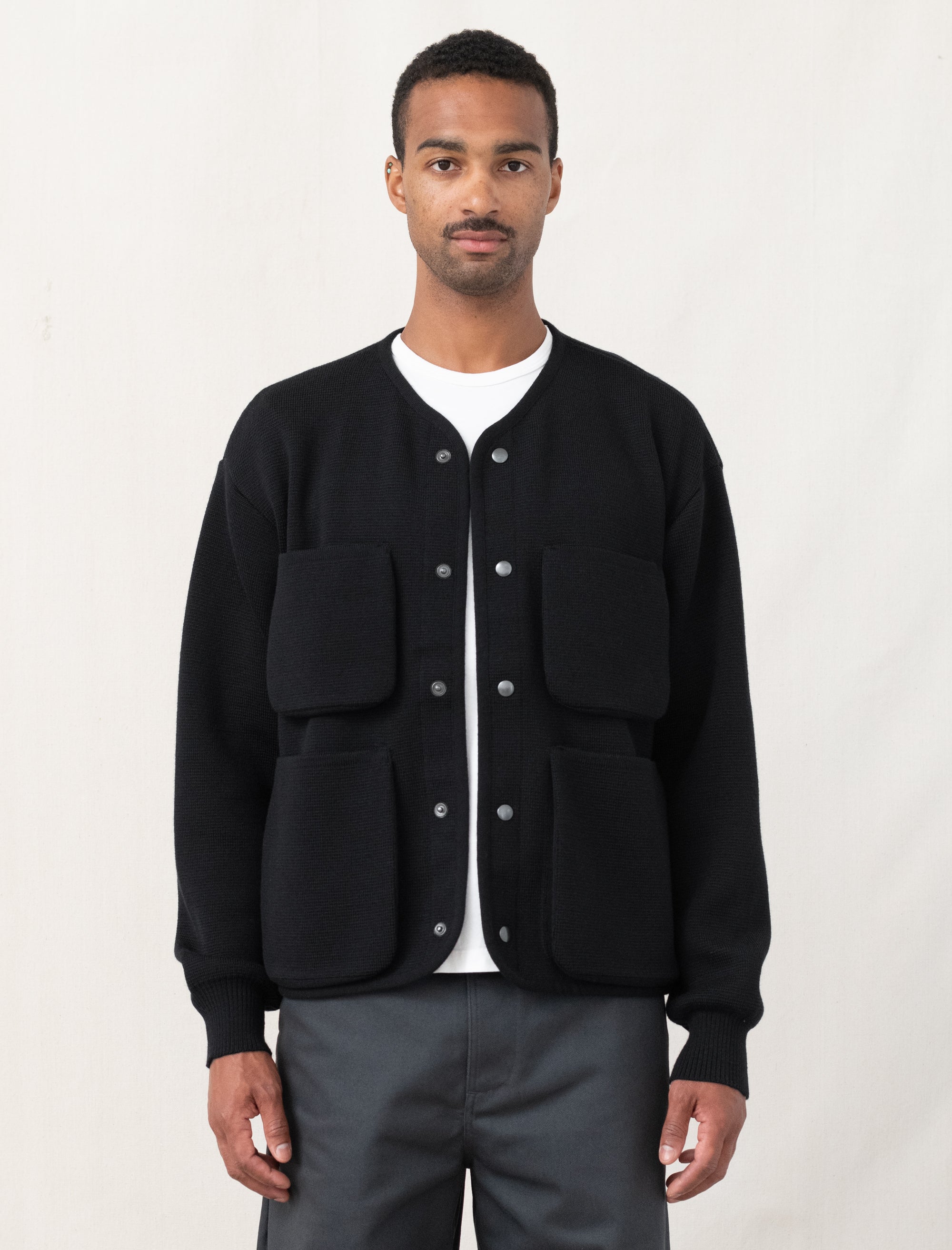 George Cardigan (Black)