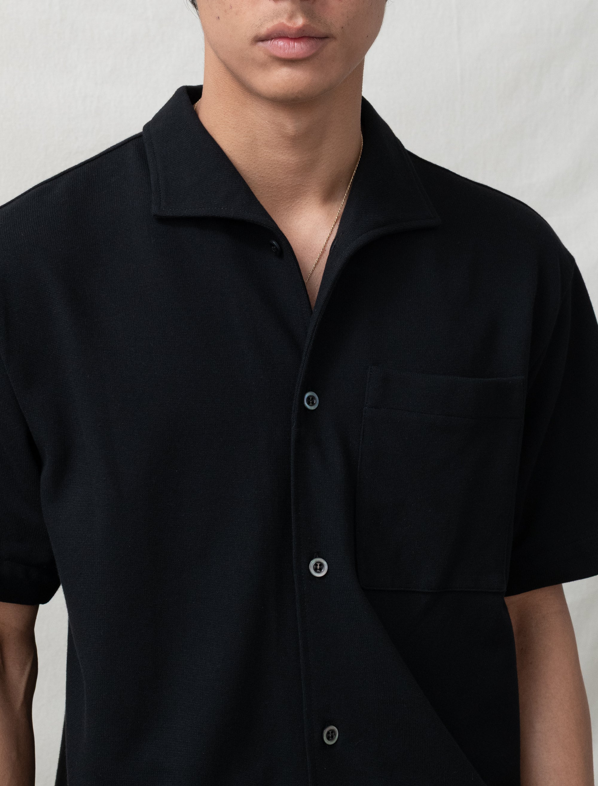 Coral Shirt Rachel Mesh (Black)