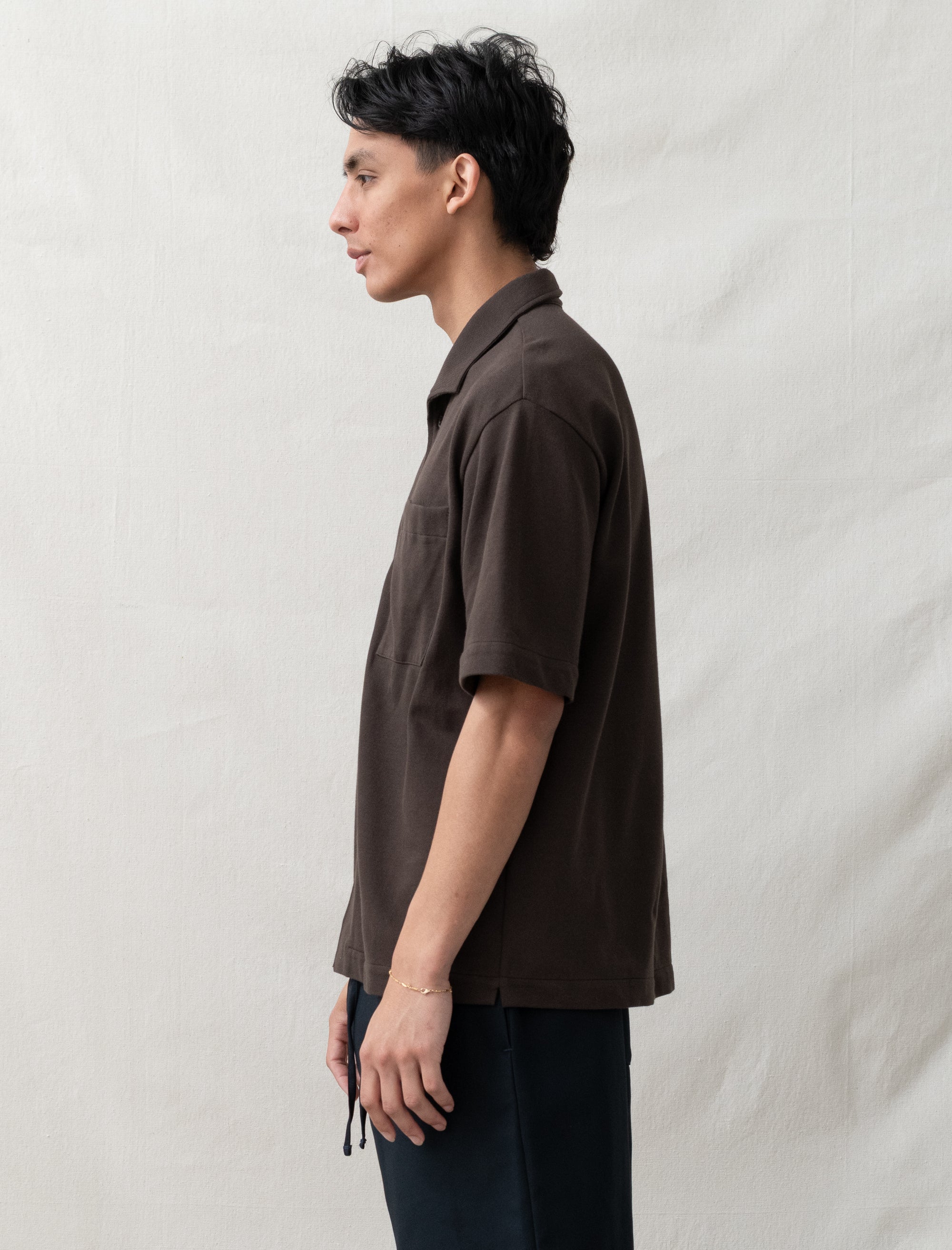 Coral Shirt Rachel Mesh (Brown)