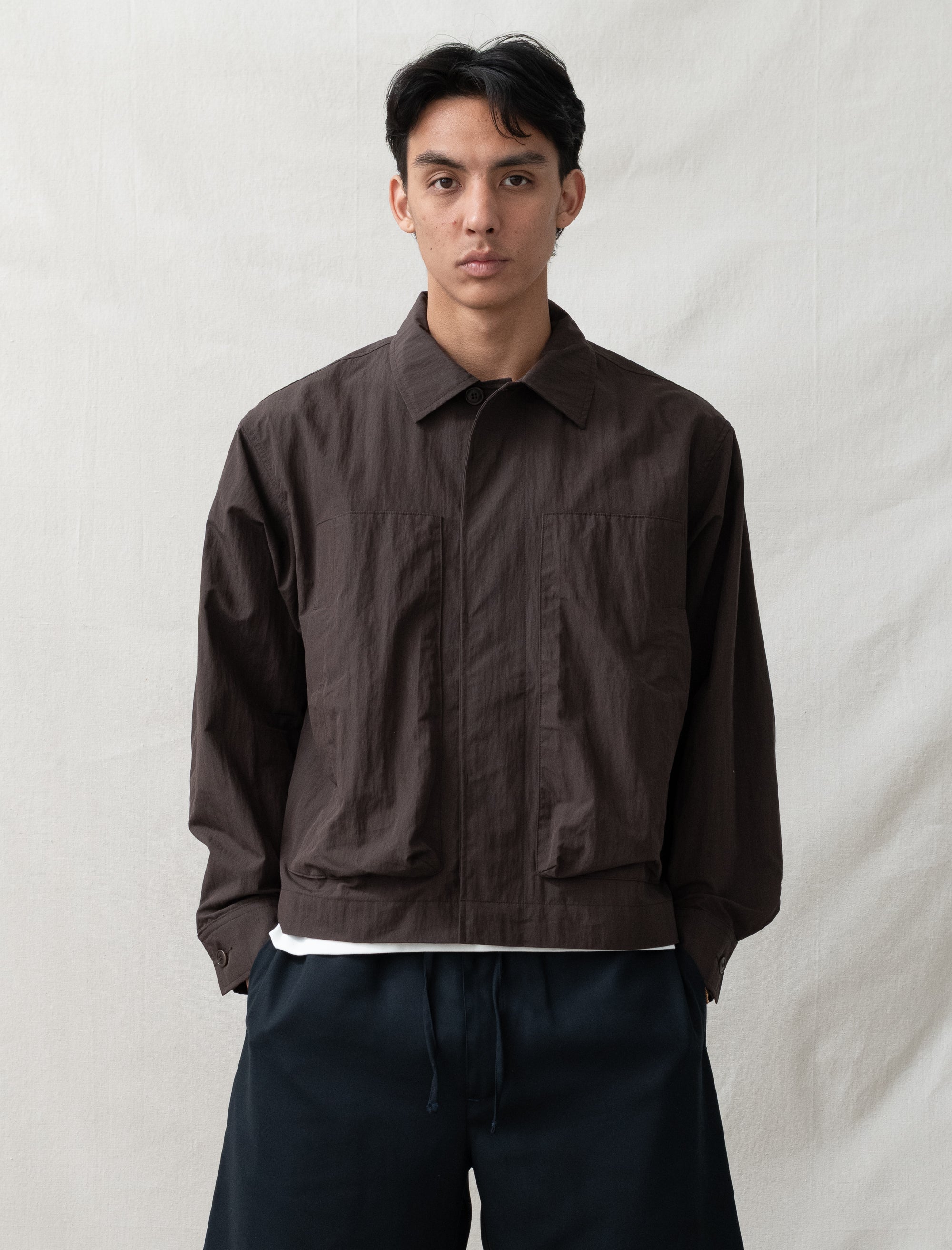 Novo Jacket Weather Cloth (Brown)