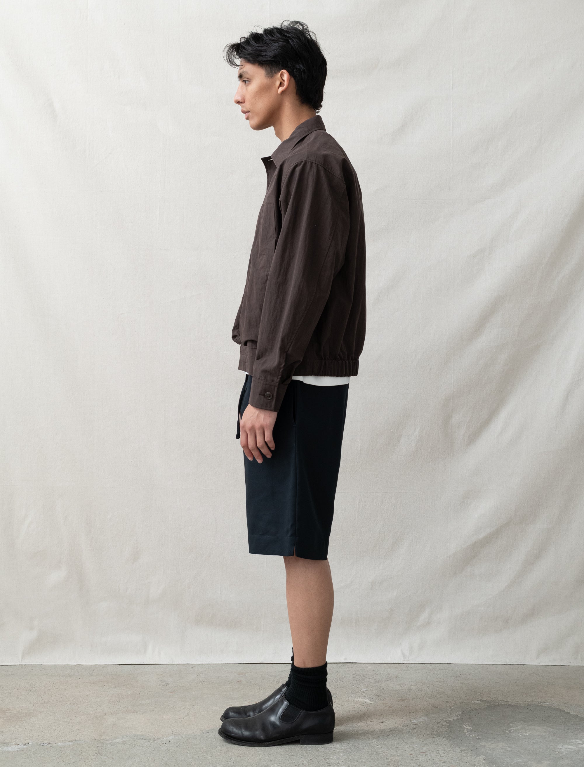 Repos Shorts Double Cloth (Midnight)