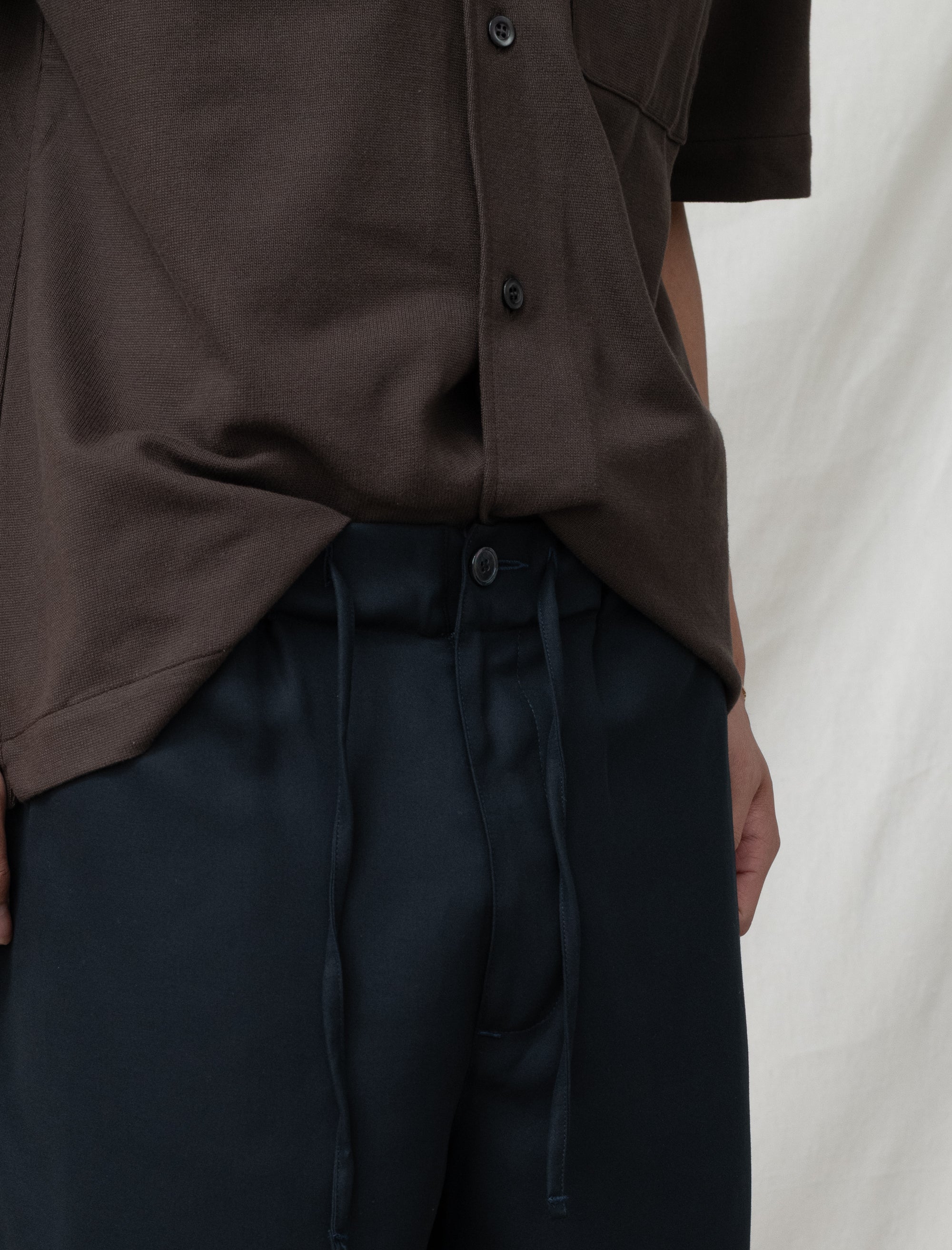 Repos Shorts Double Cloth (Midnight)