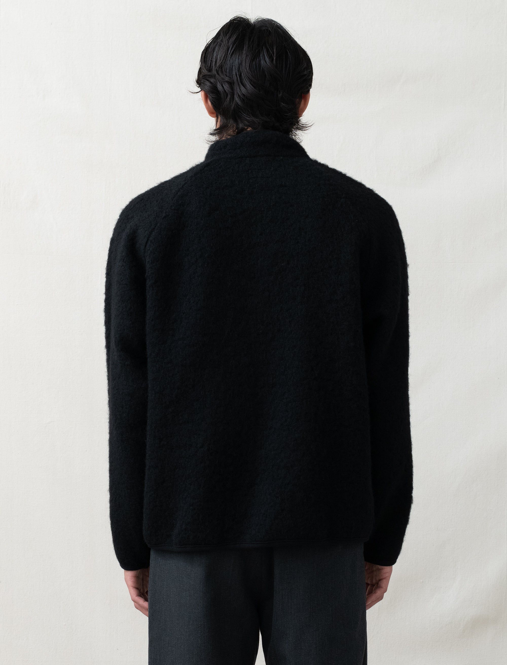 arpenteur Contour Jacket Shaggy Wool