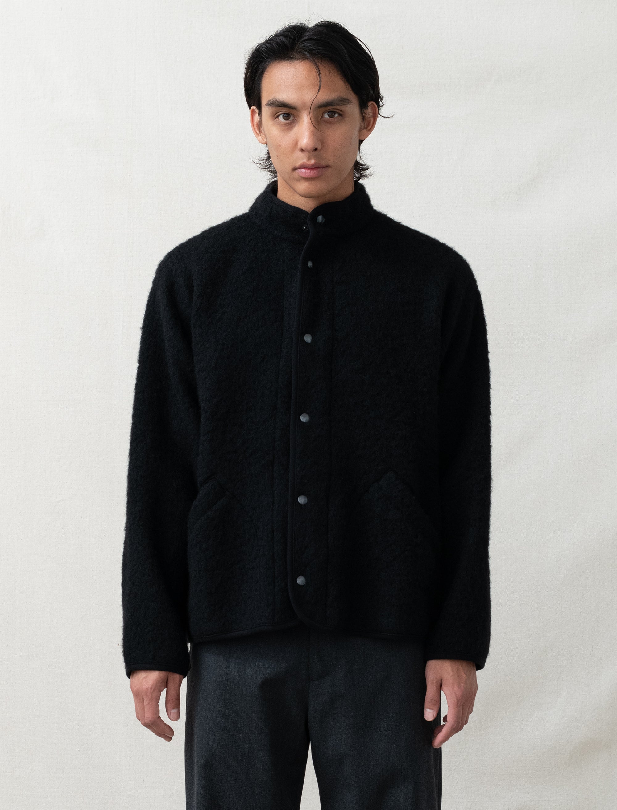 arpenteur Contour Jacket Shaggy Wool