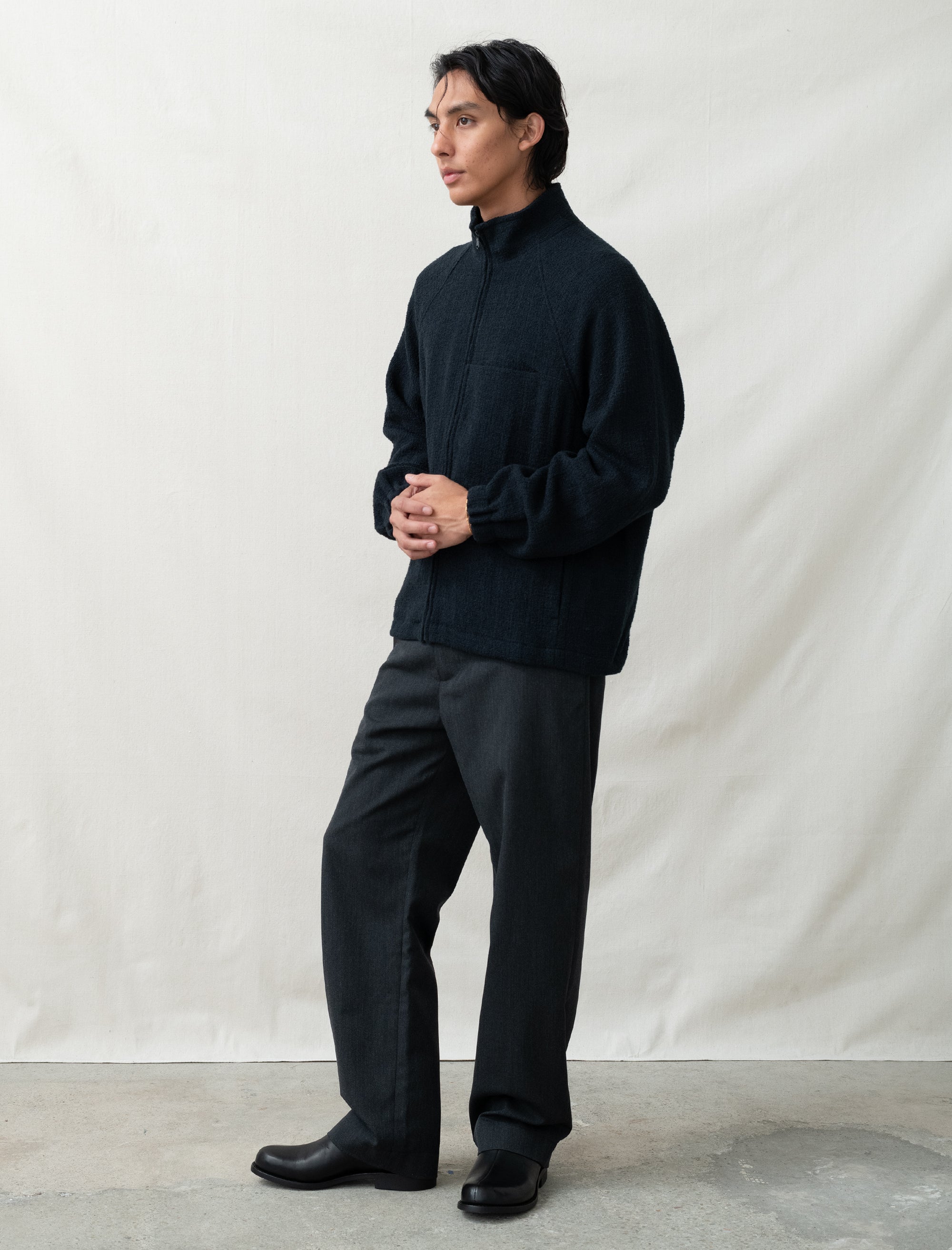 arpenteur track jacket navy 