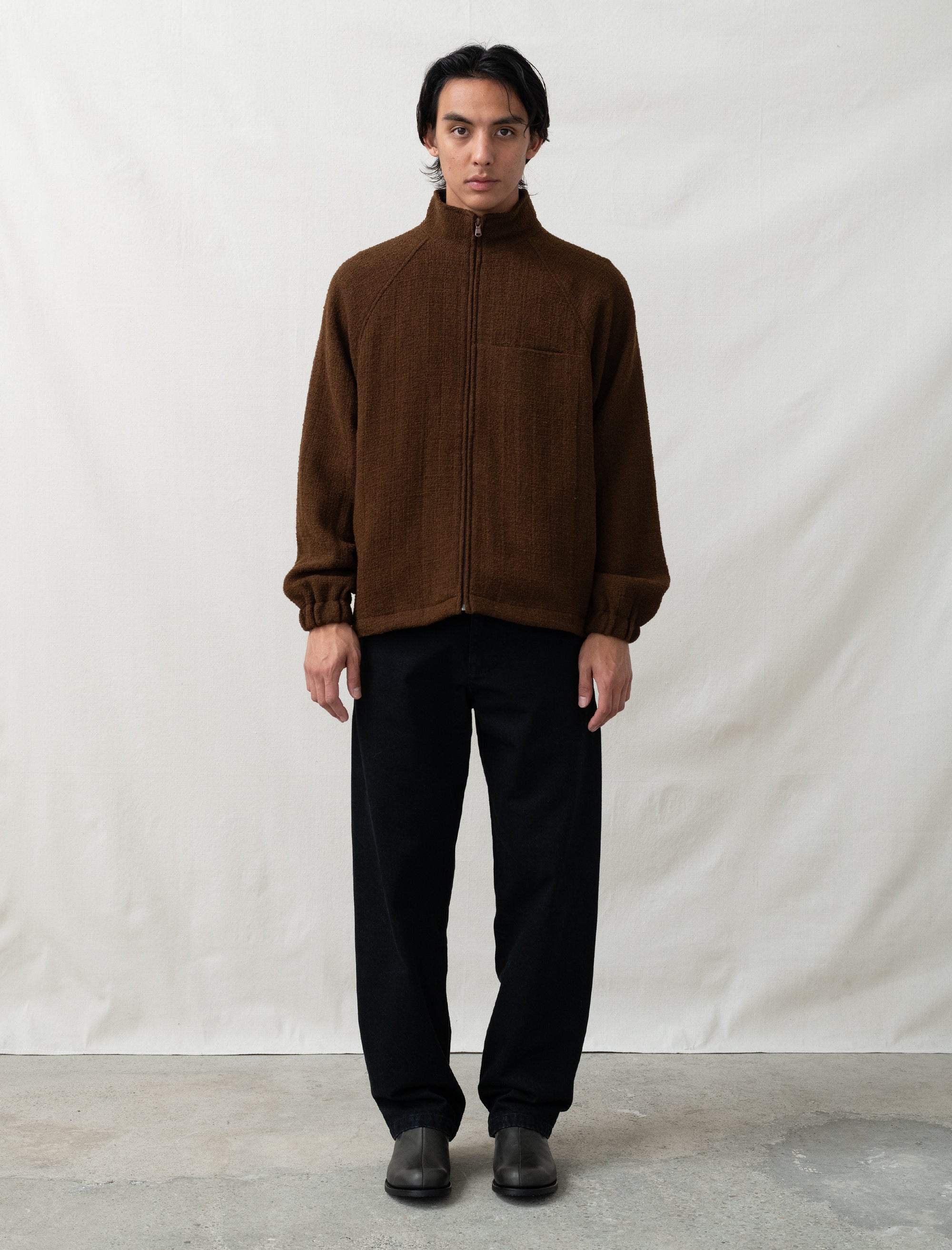 arpenteur Track Jacket Fantasy Tweed