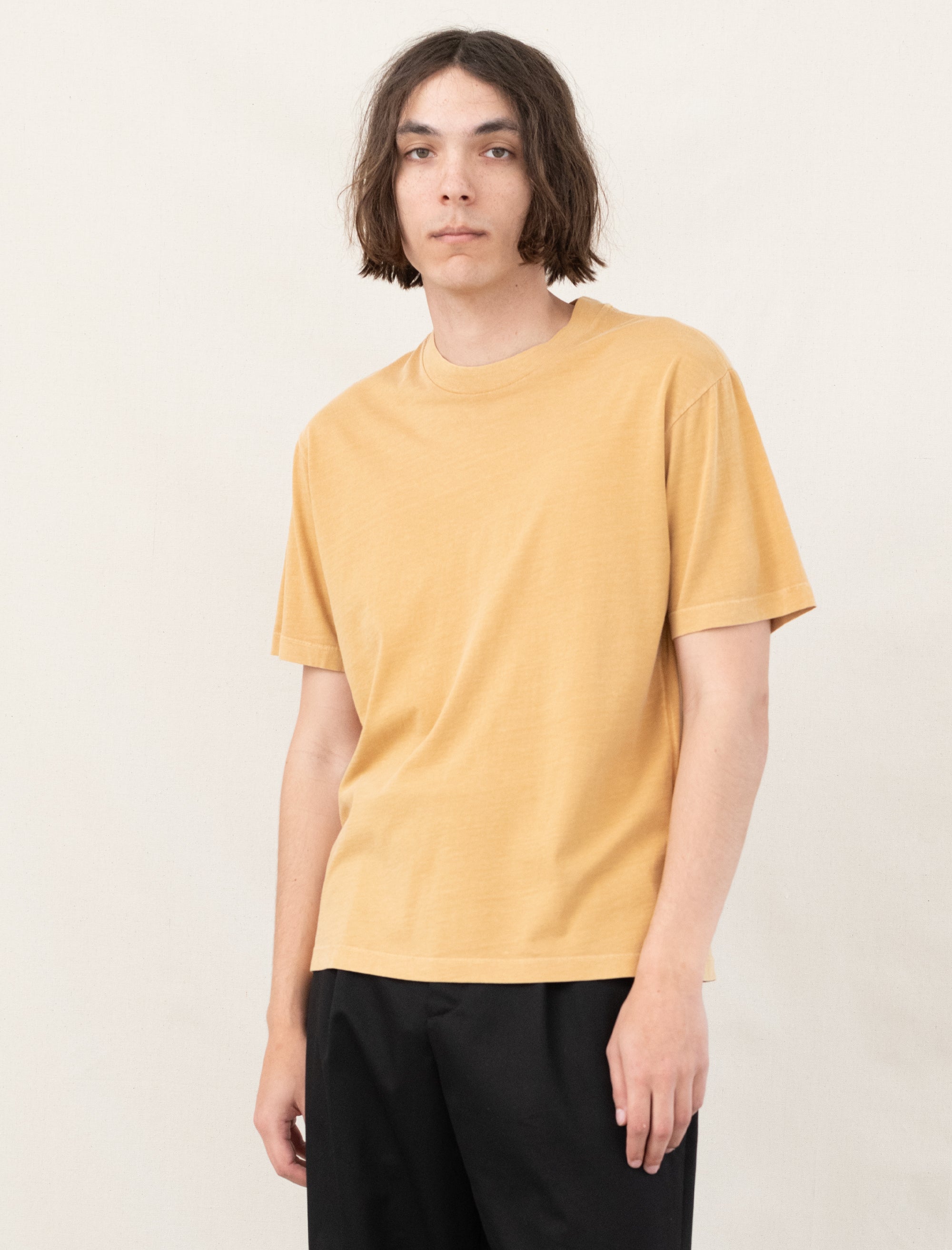 Athens T-Shirt (Mustard Pigment)