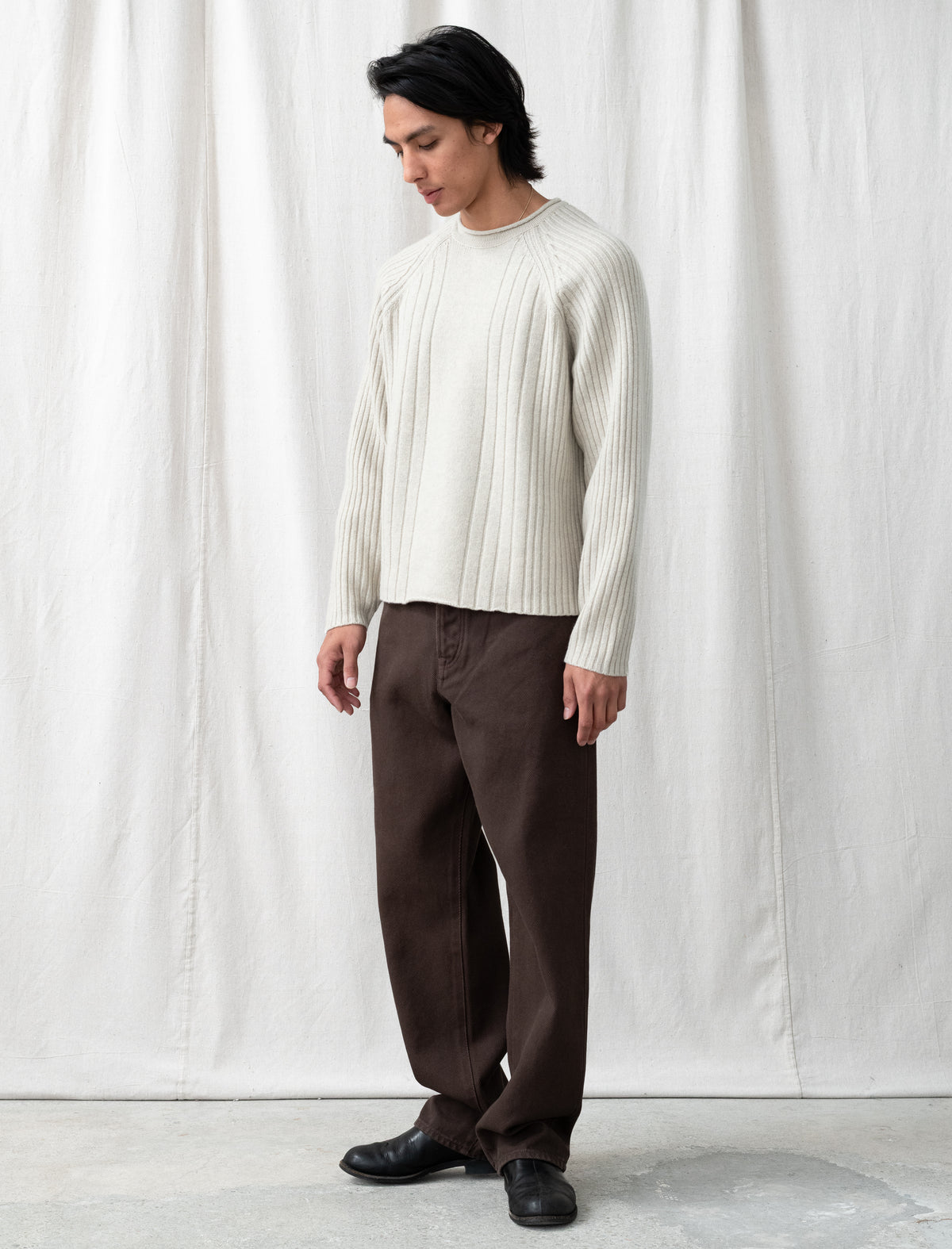 Big Ol Jean (Chevron Brown)