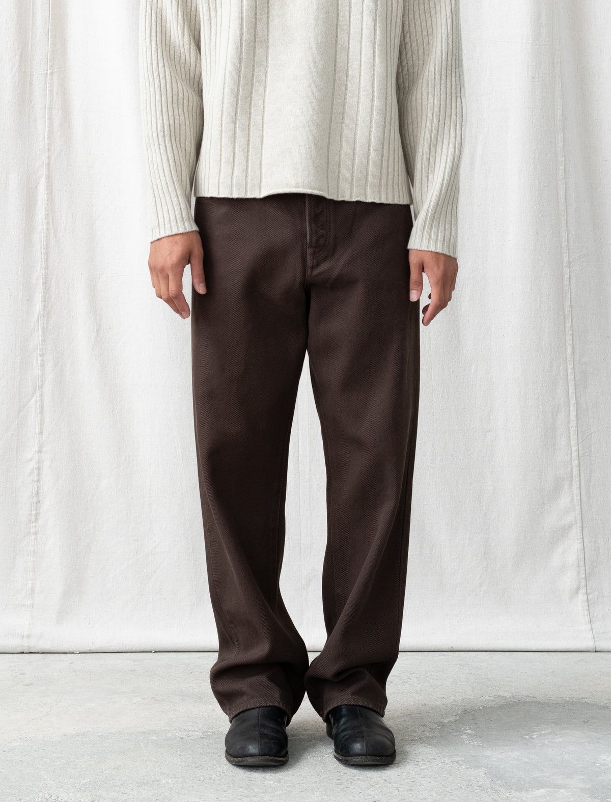 Big Ol Jean (Chevron Brown)