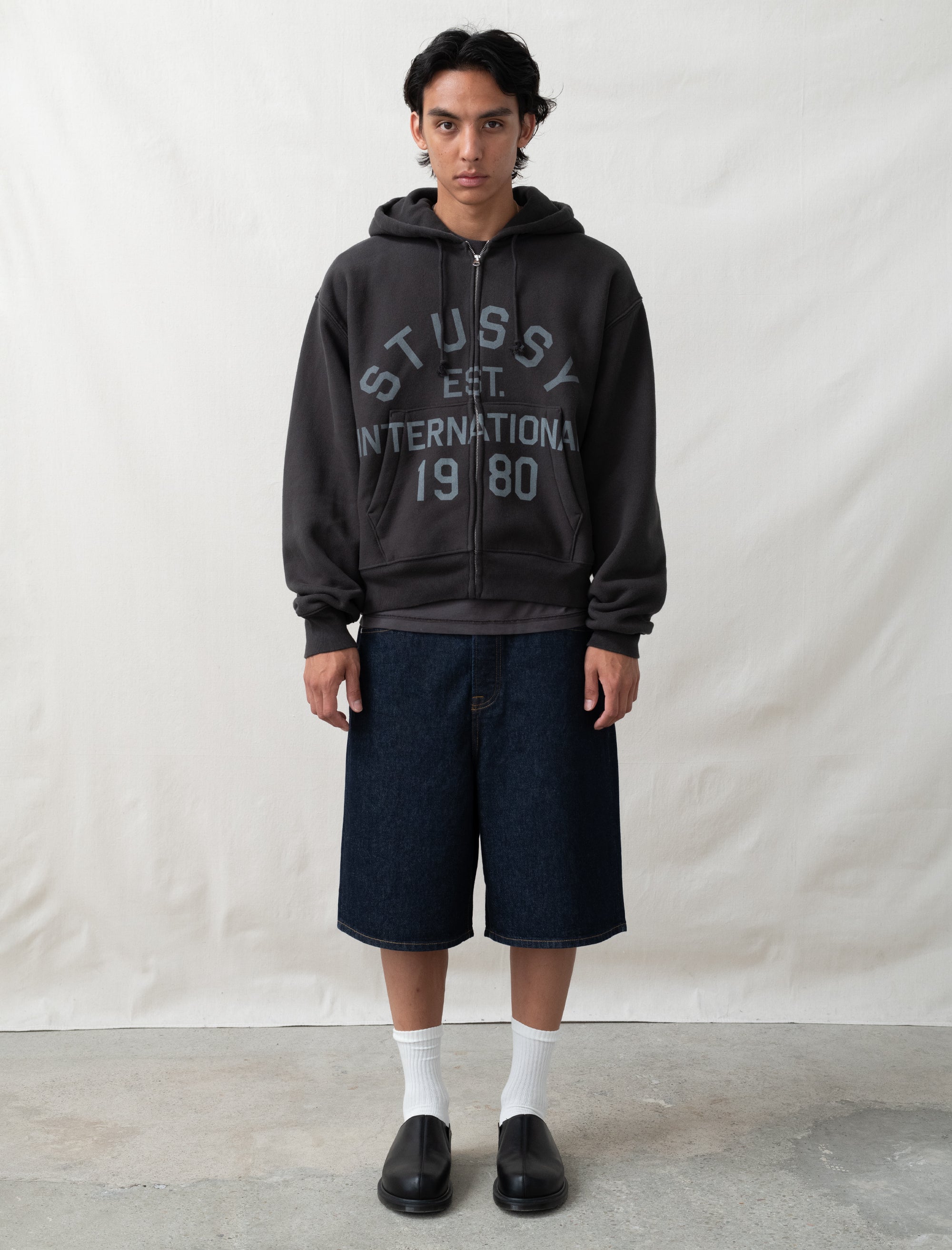 パンツ STUSSY BIG OL' SHORT DENIM RINSED INDIGO Big Ol' Short Denim – Rinsed Indigo | Pants | Stüssy