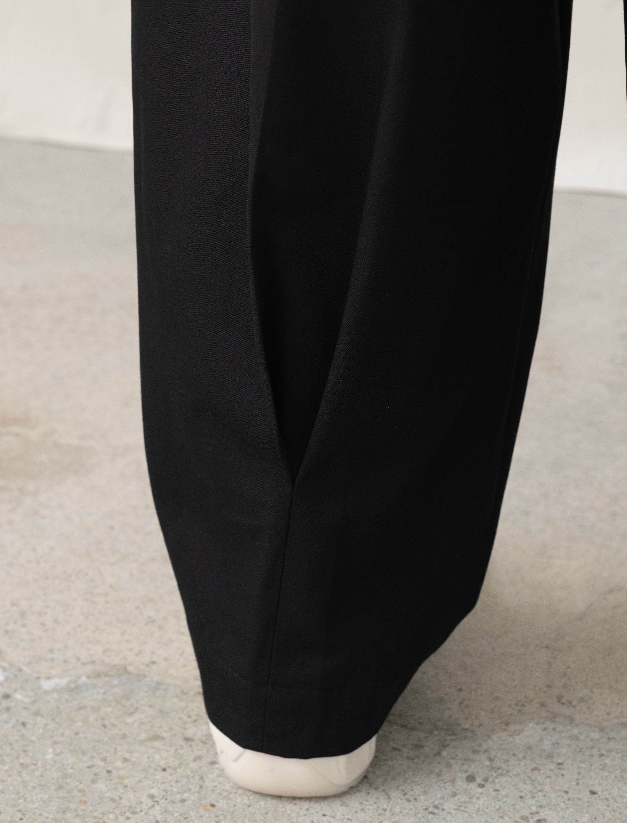 Big Pleat Pant (Black)