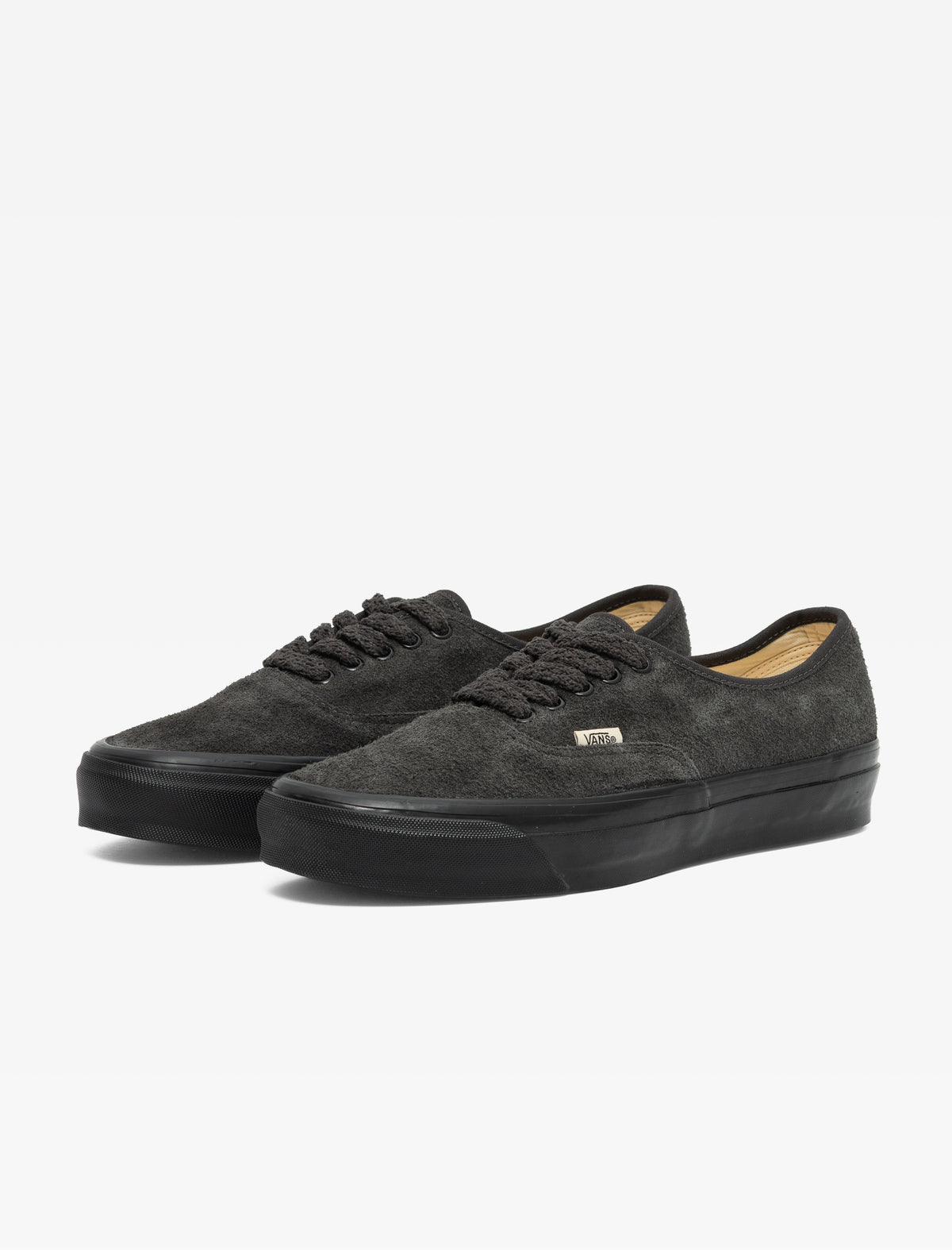 LX Authentic 44 Hairy Suede (Faded Black)