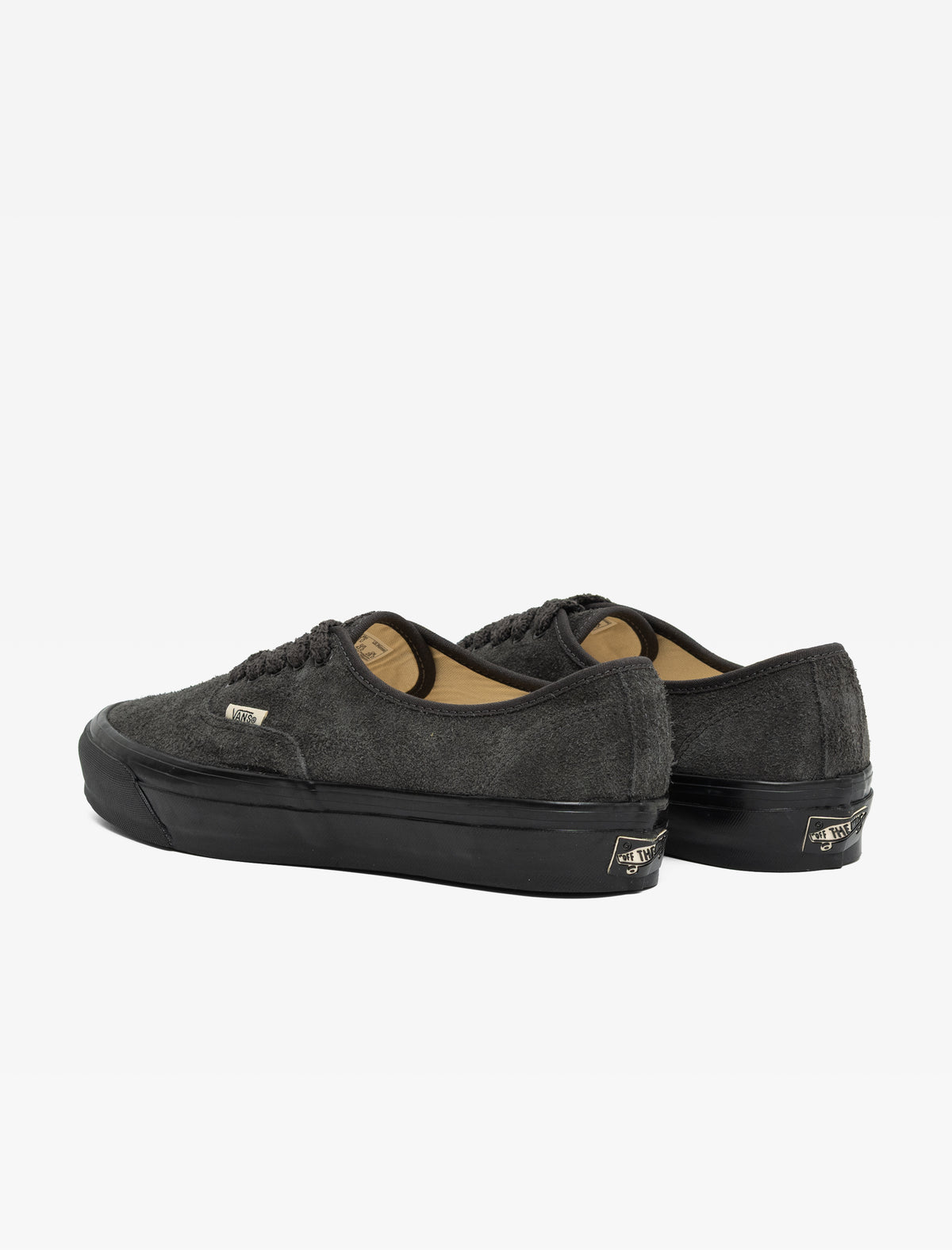 LX Authentic 44 Hairy Suede (Faded Black)