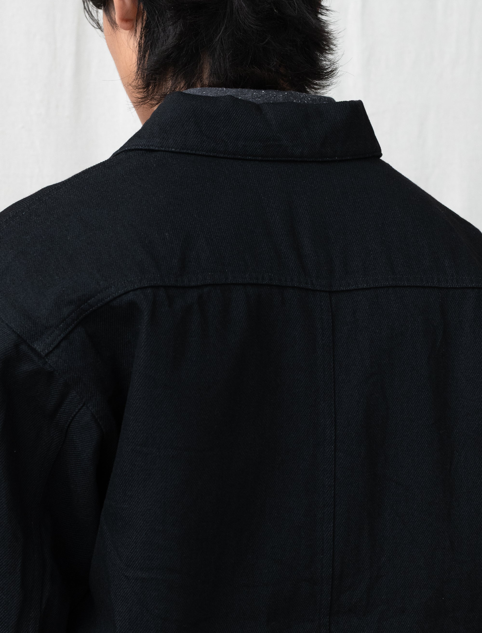 12oz Denim Jacket (Black)