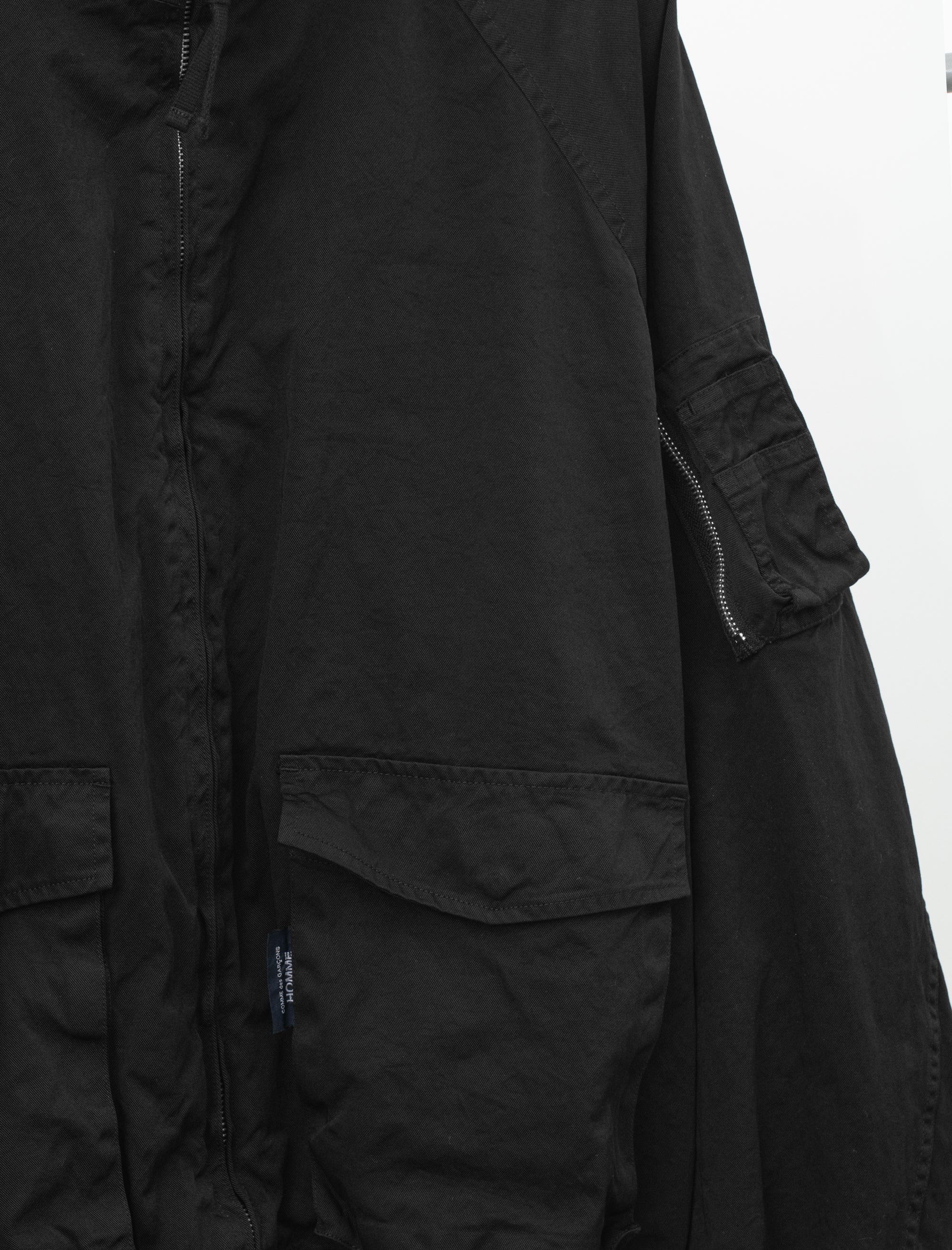 Utility Bomber Jacket (Black)
