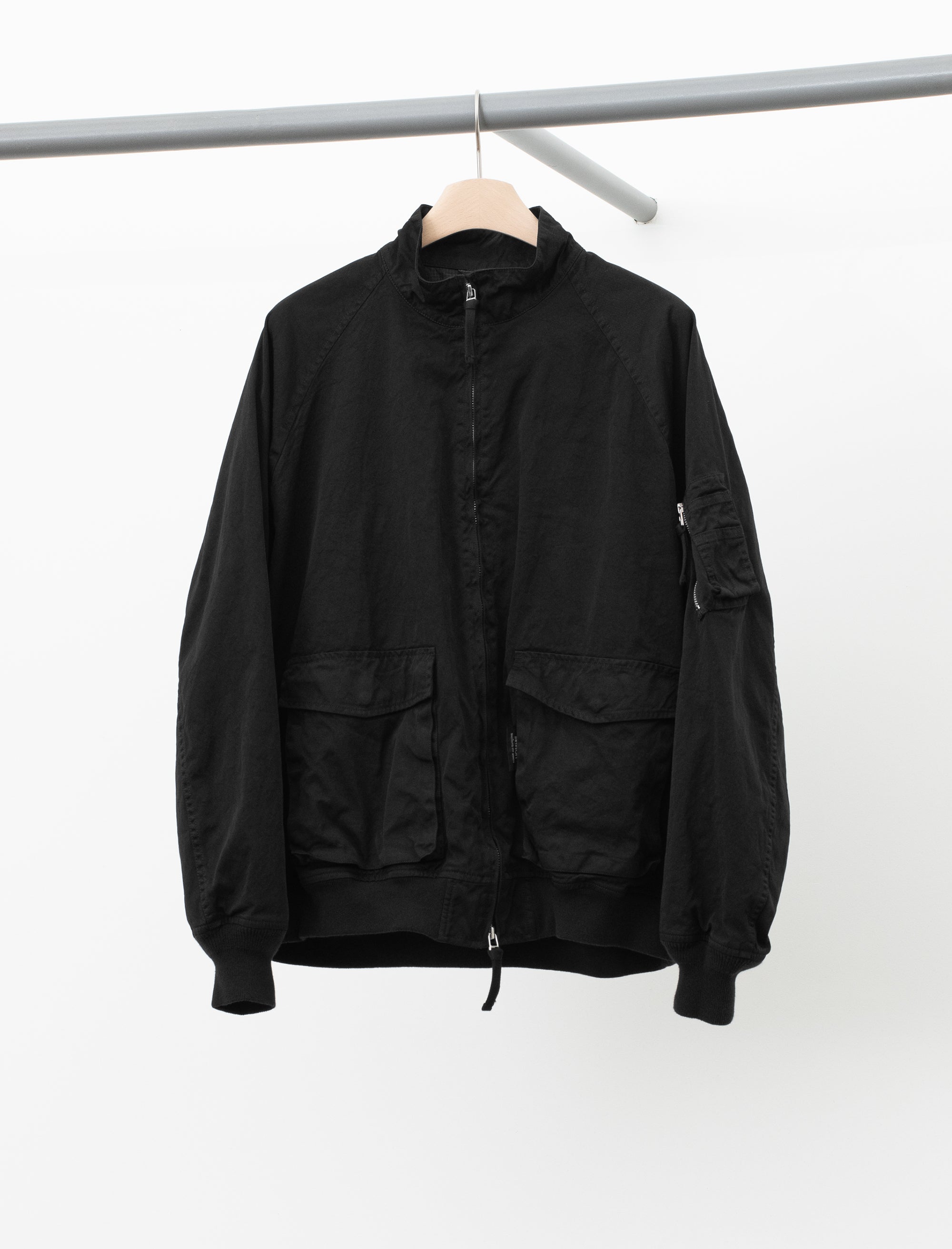 Utility Bomber Jacket (Black)