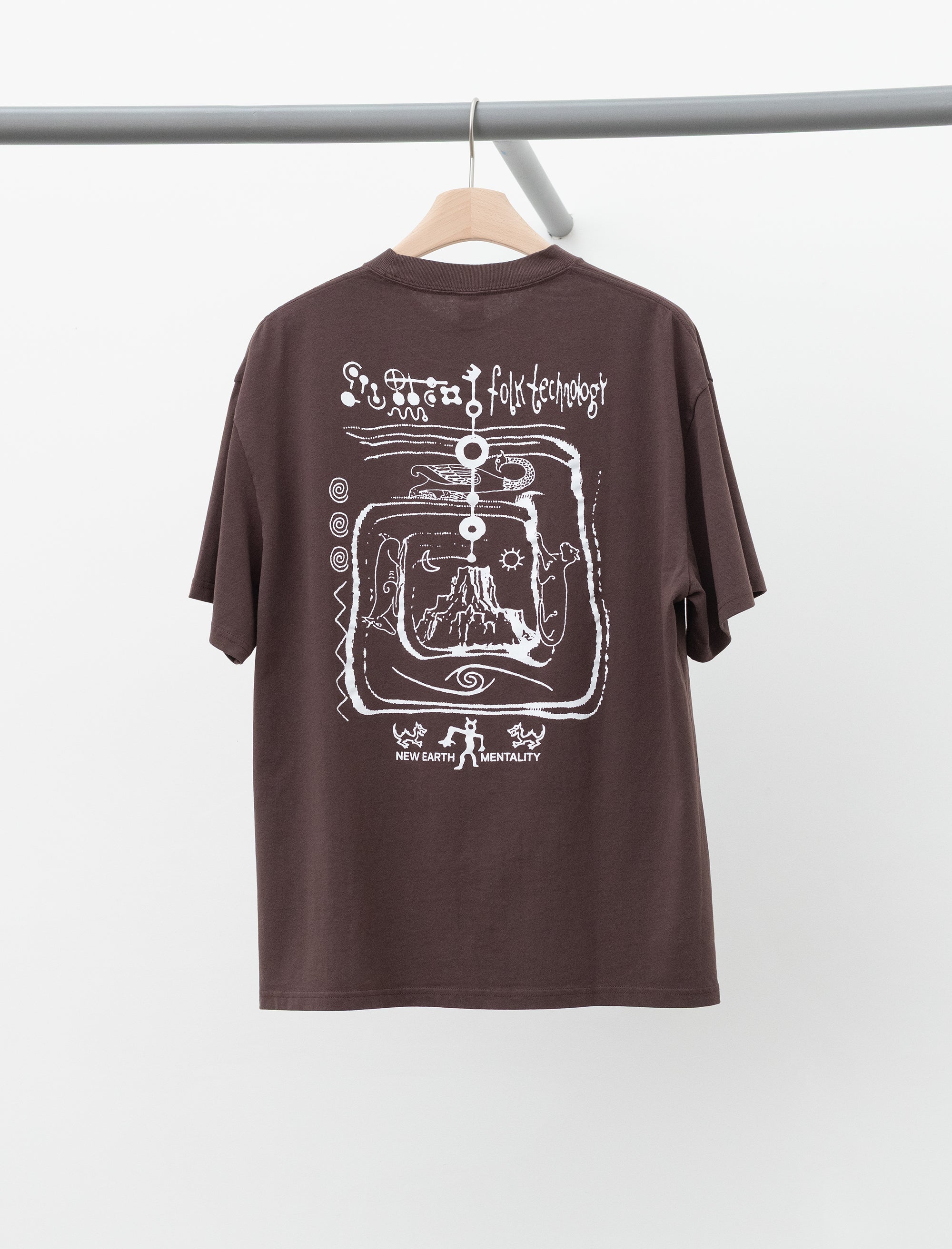 brain dead Ancient Knowledge T-Shirt (Berry)