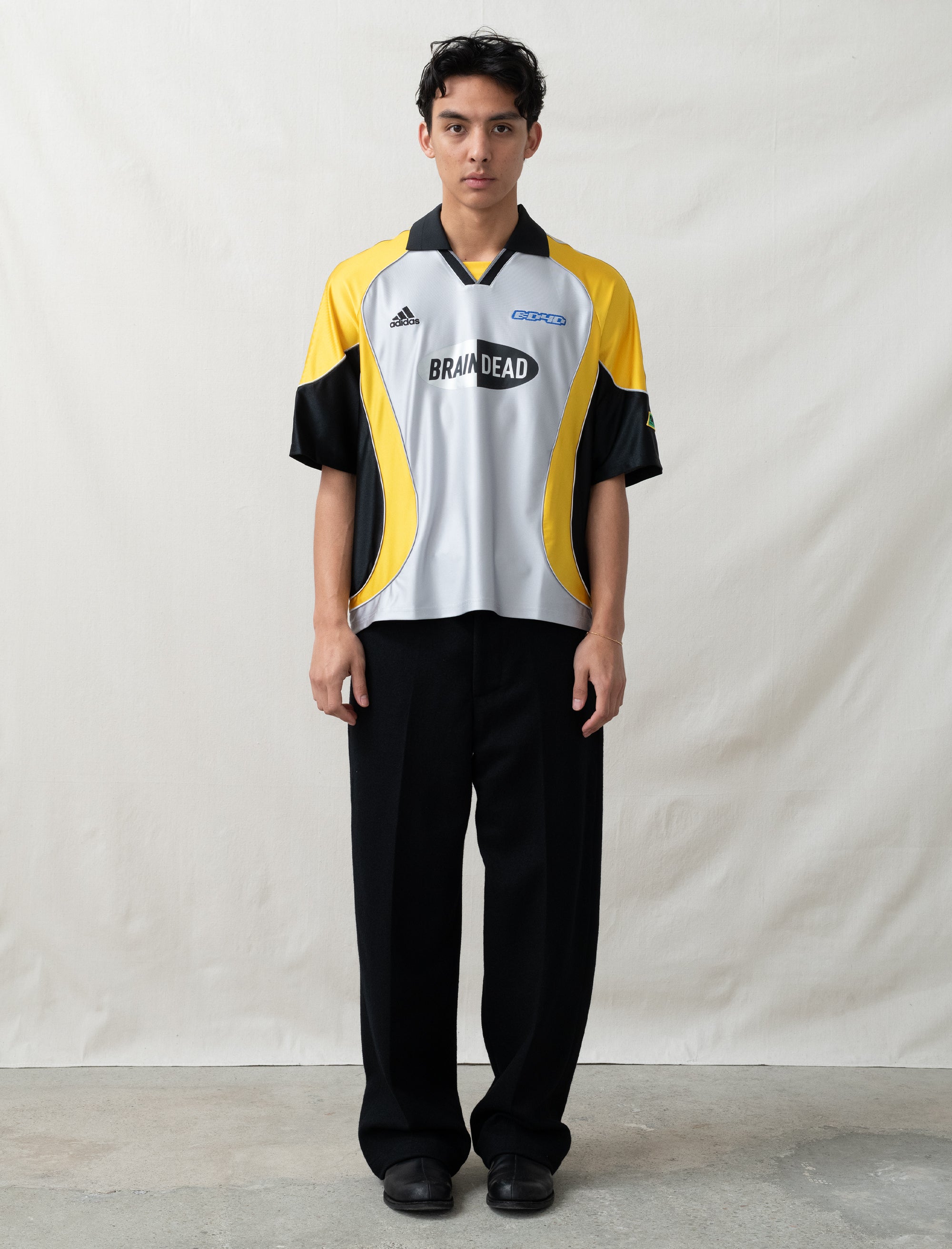 Brain Dead Football Jersey (Silver)