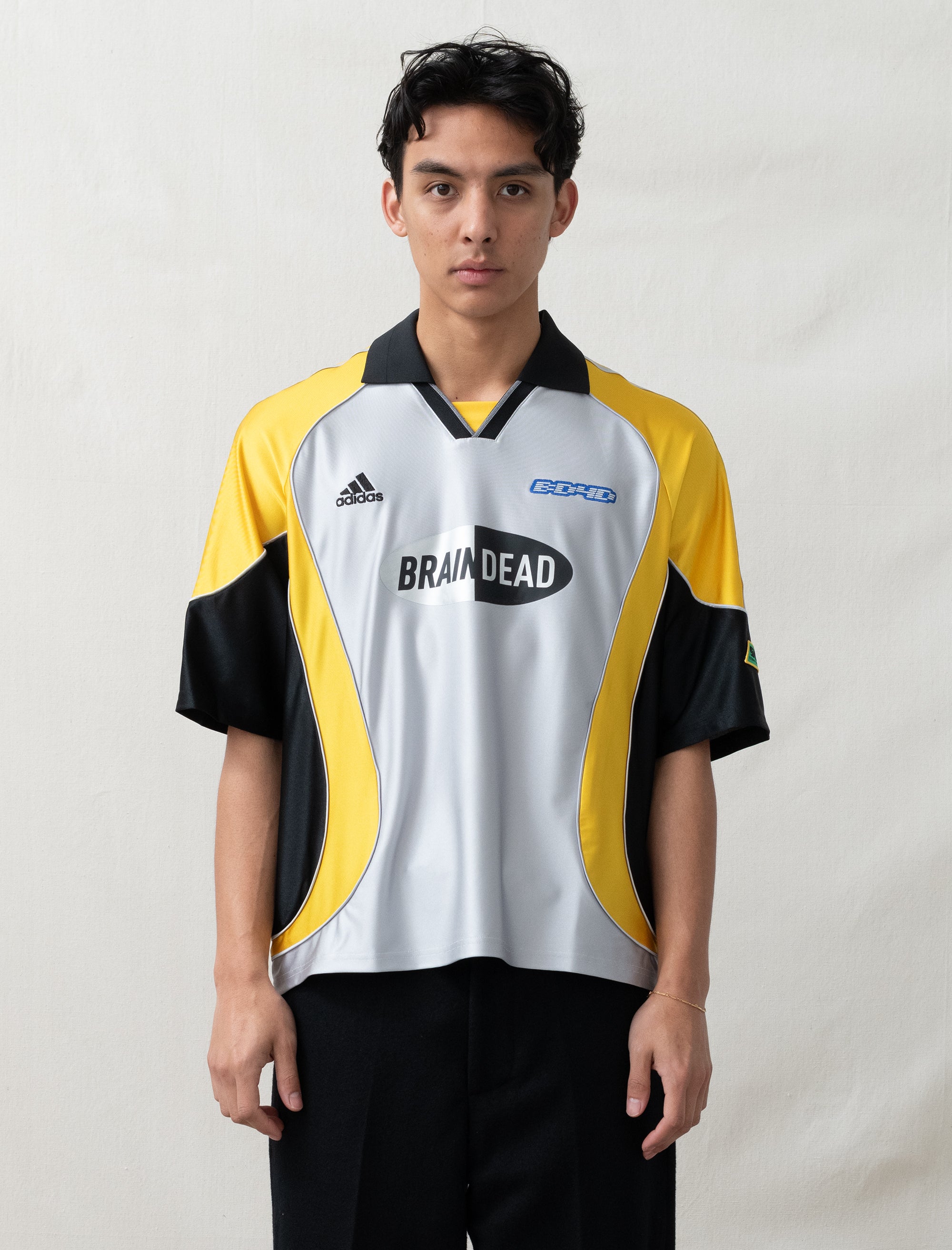 Brain Dead Football Jersey (Silver)