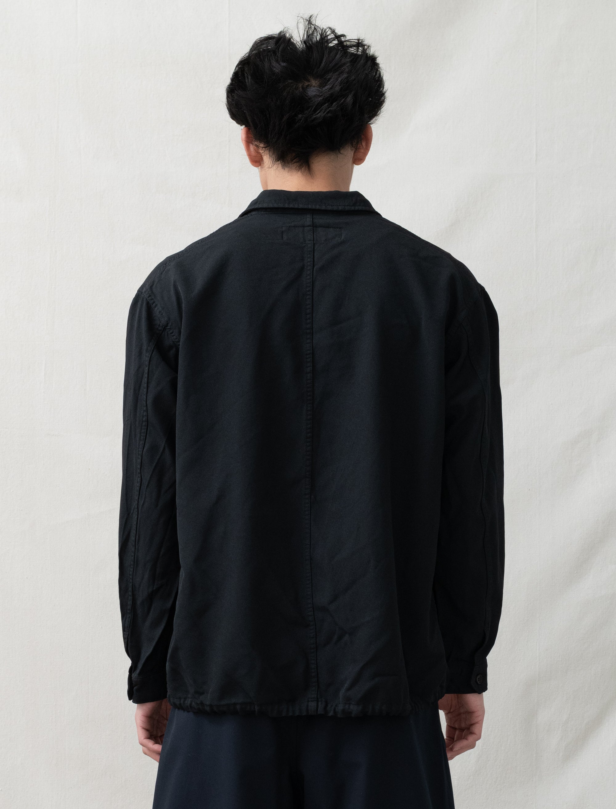 Men's Garment Dyed Blazer (Black)
