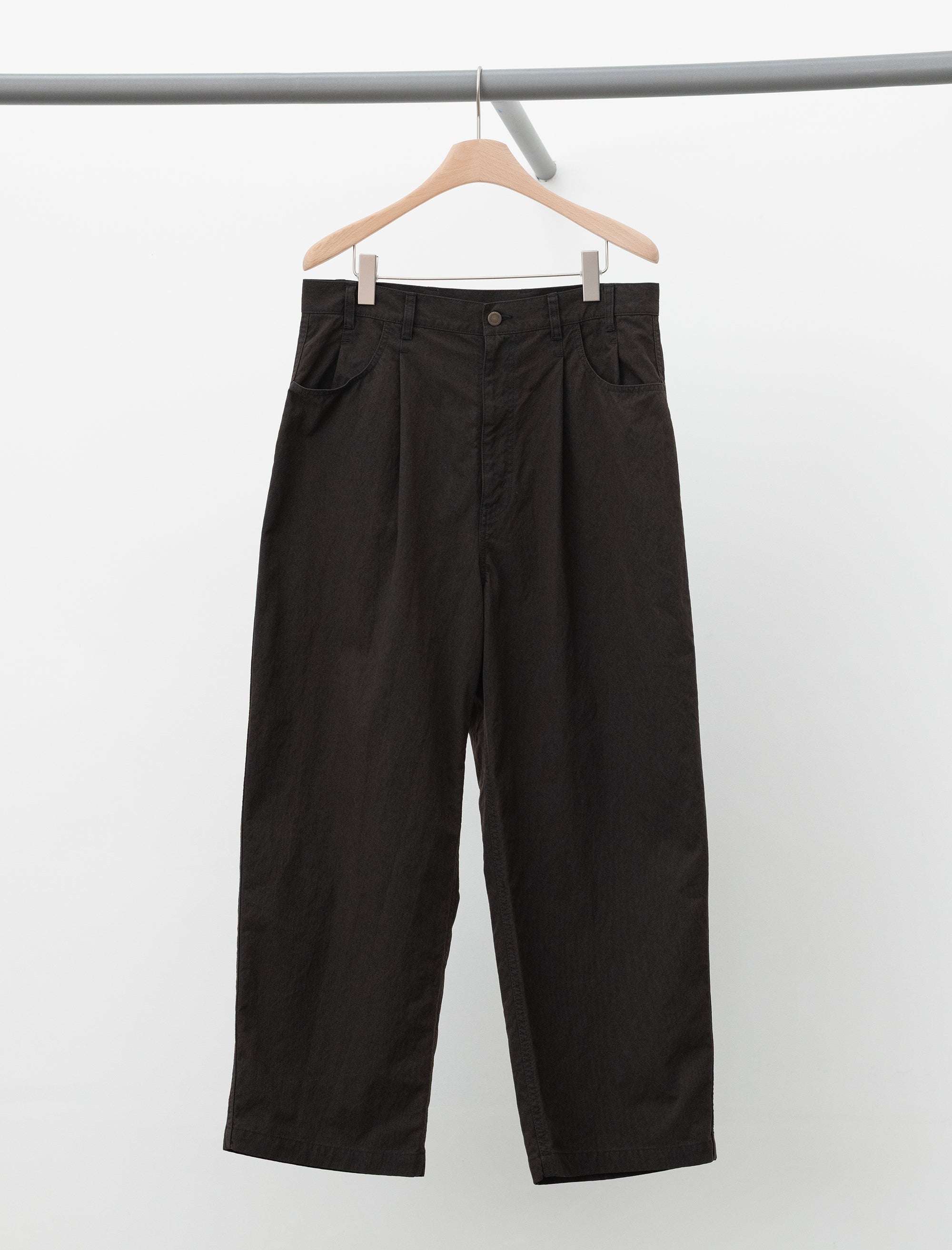 cdgh Men's Pleated Pants (Brown)