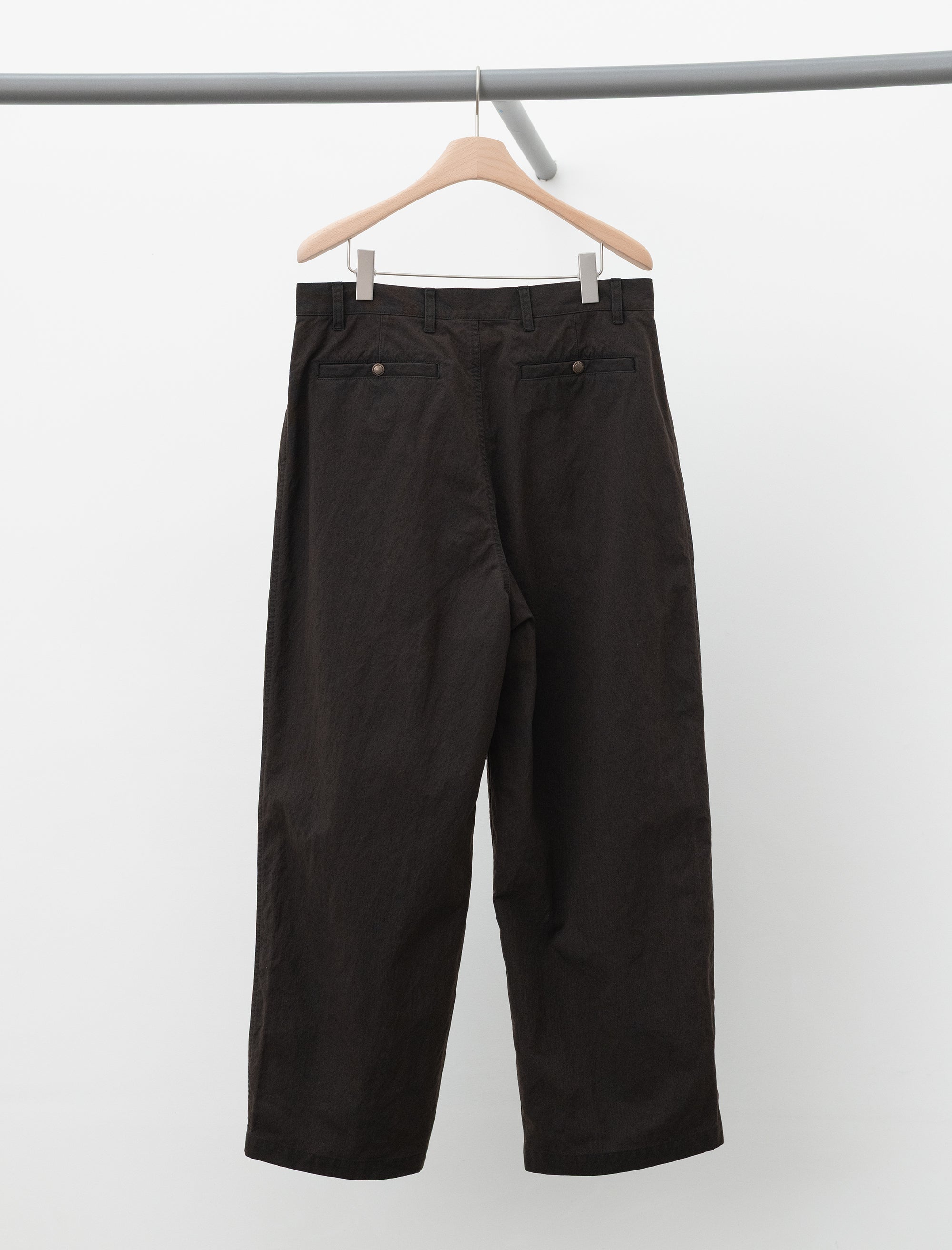 cdgh Men's Pleated Pants (Brown)