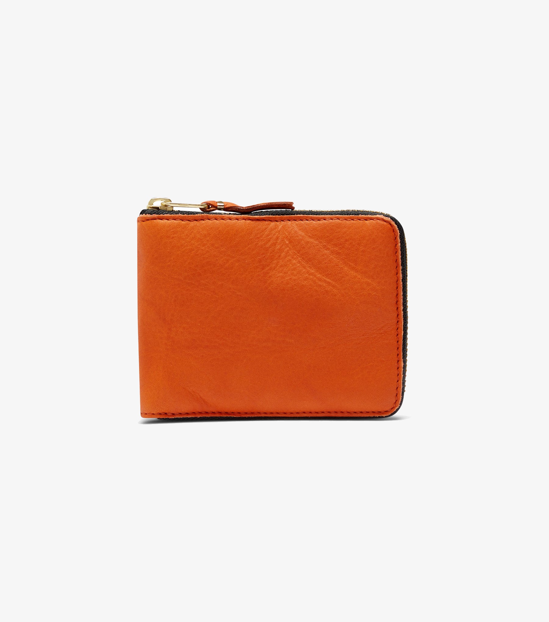 Full Zip Around Wallet Washed (Burnt Orange)