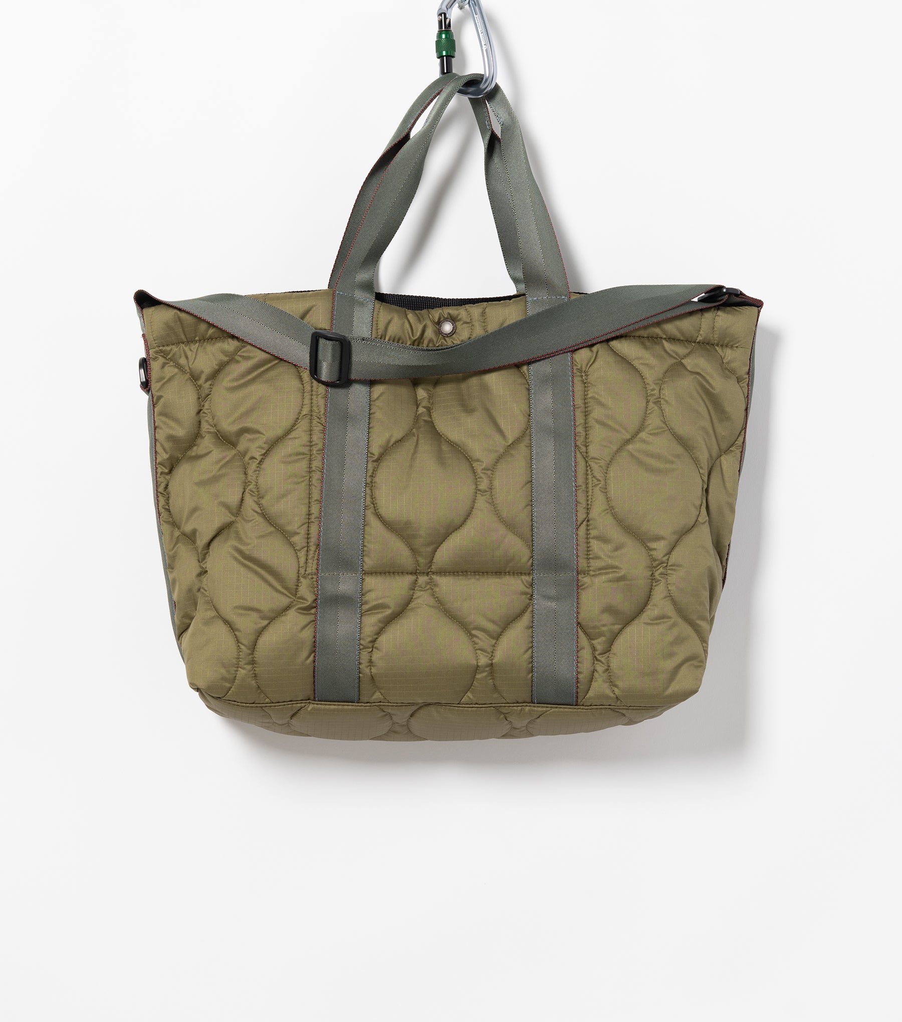 Quilted tote (Olive)