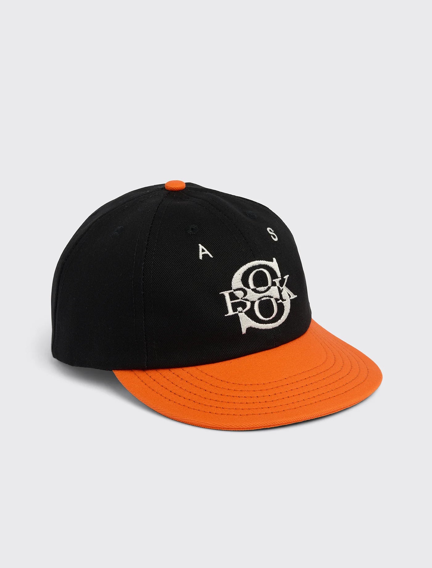 Comfy Bat Boy Hat (Black/Orange)