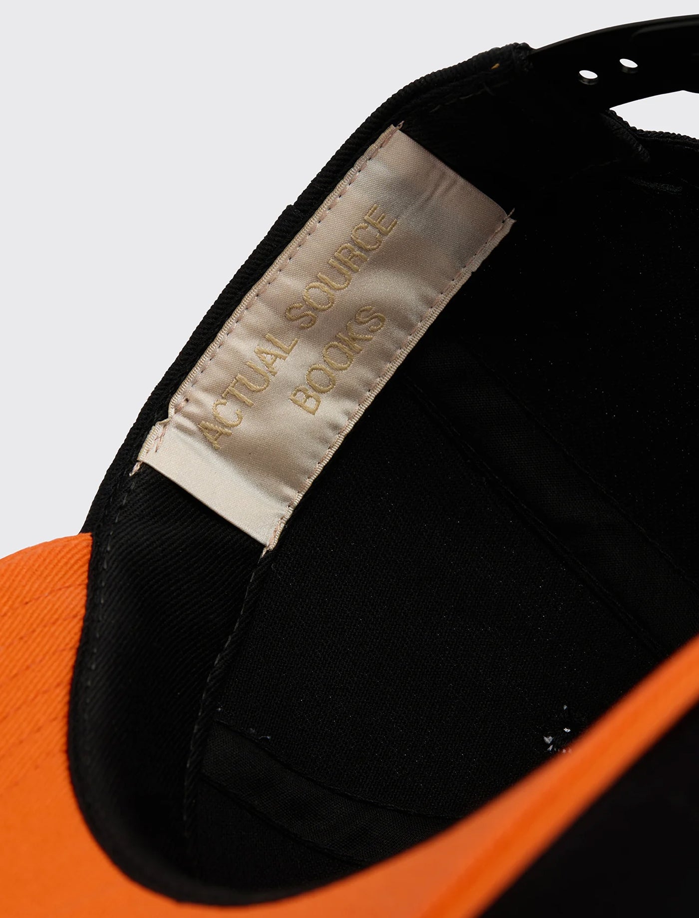 Comfy Bat Boy Hat (Black/Orange)