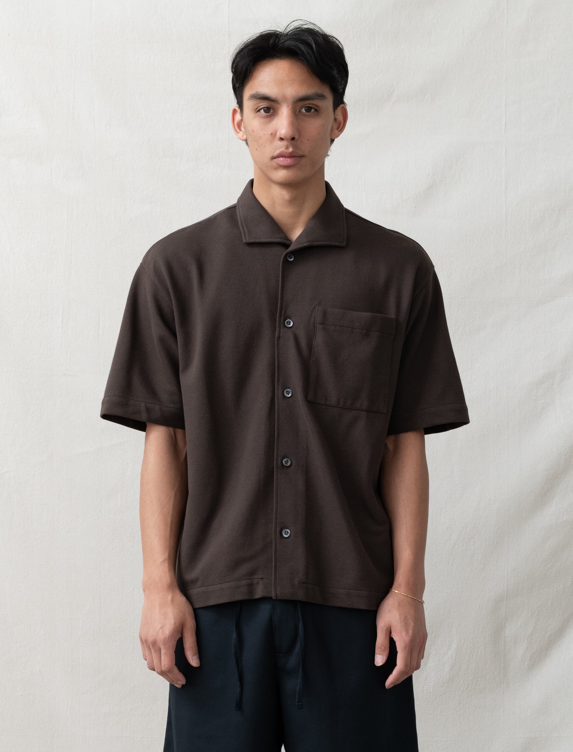 Coral Shirt Rachel Mesh (Brown)