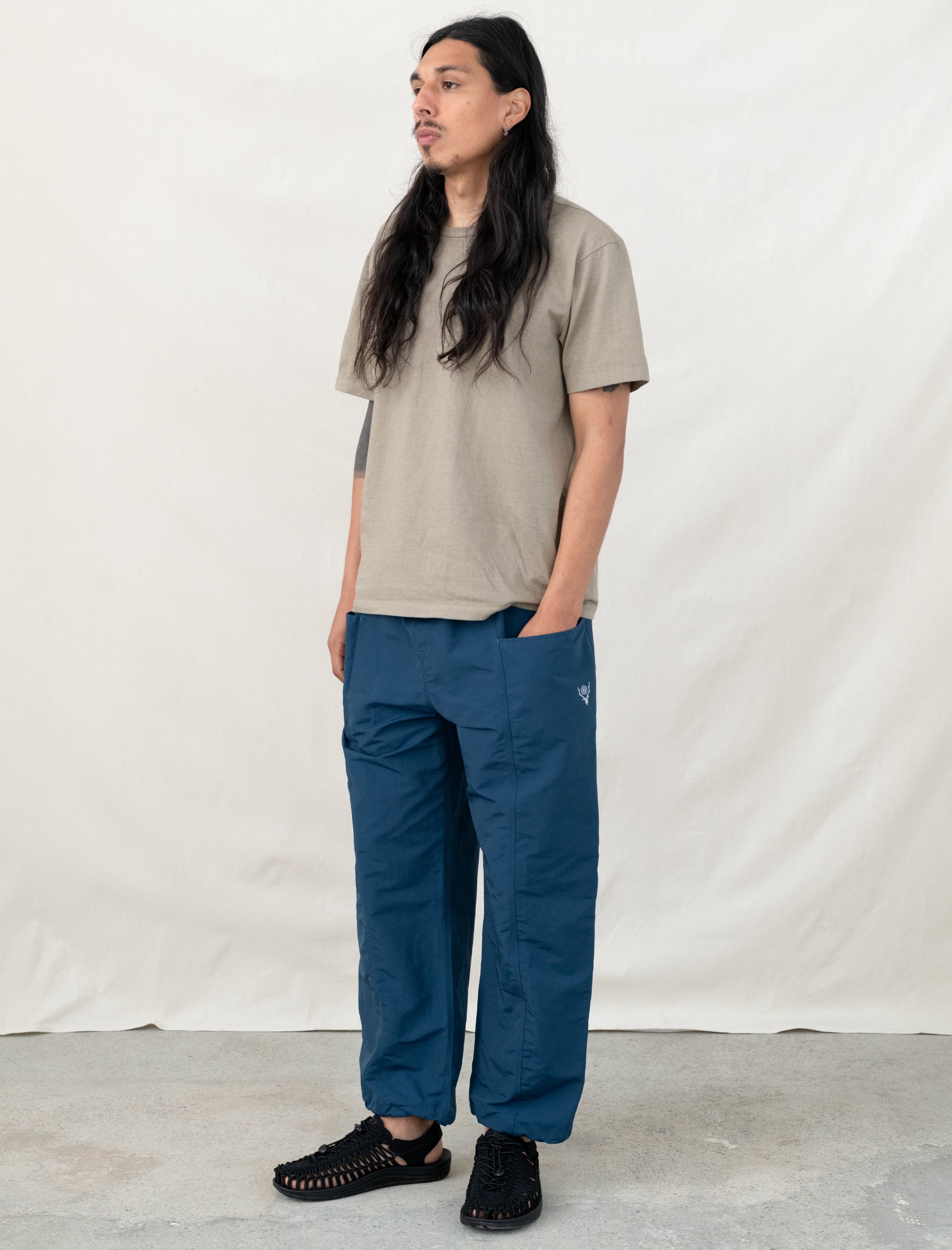 Belted C.S. Pant (Navy Blue)