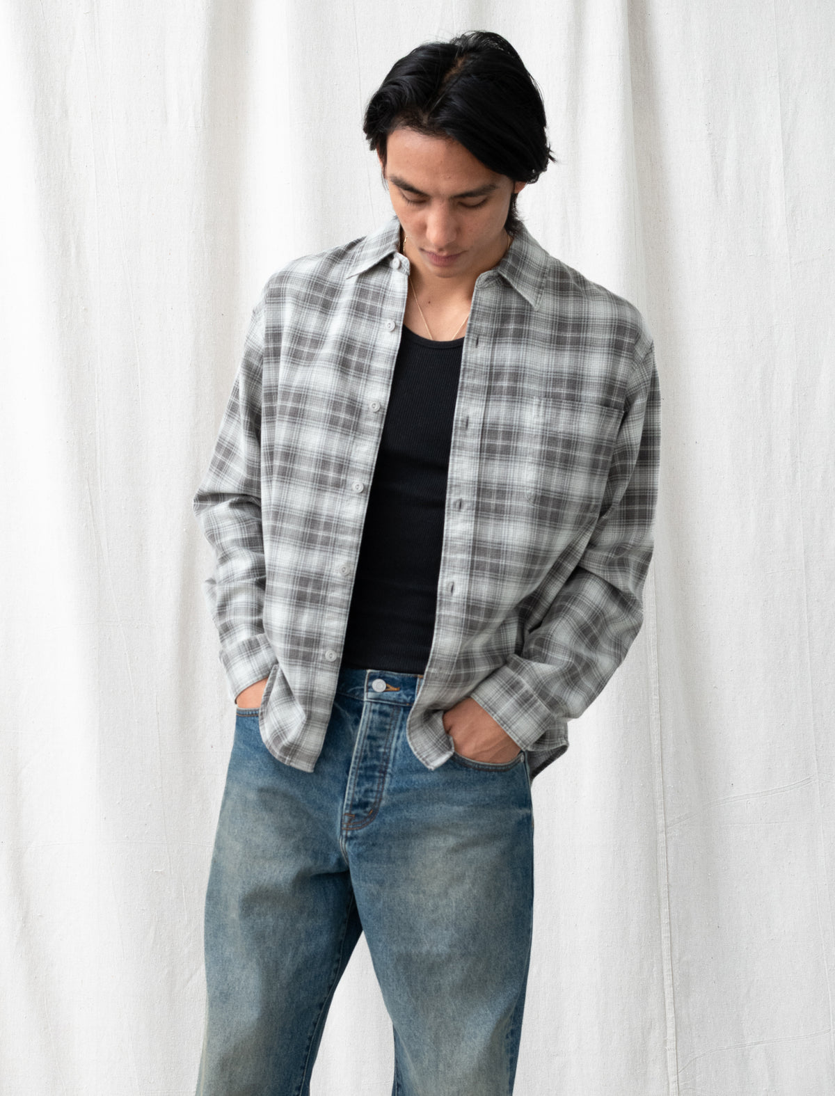 Dax Plaid shirt (Brown)