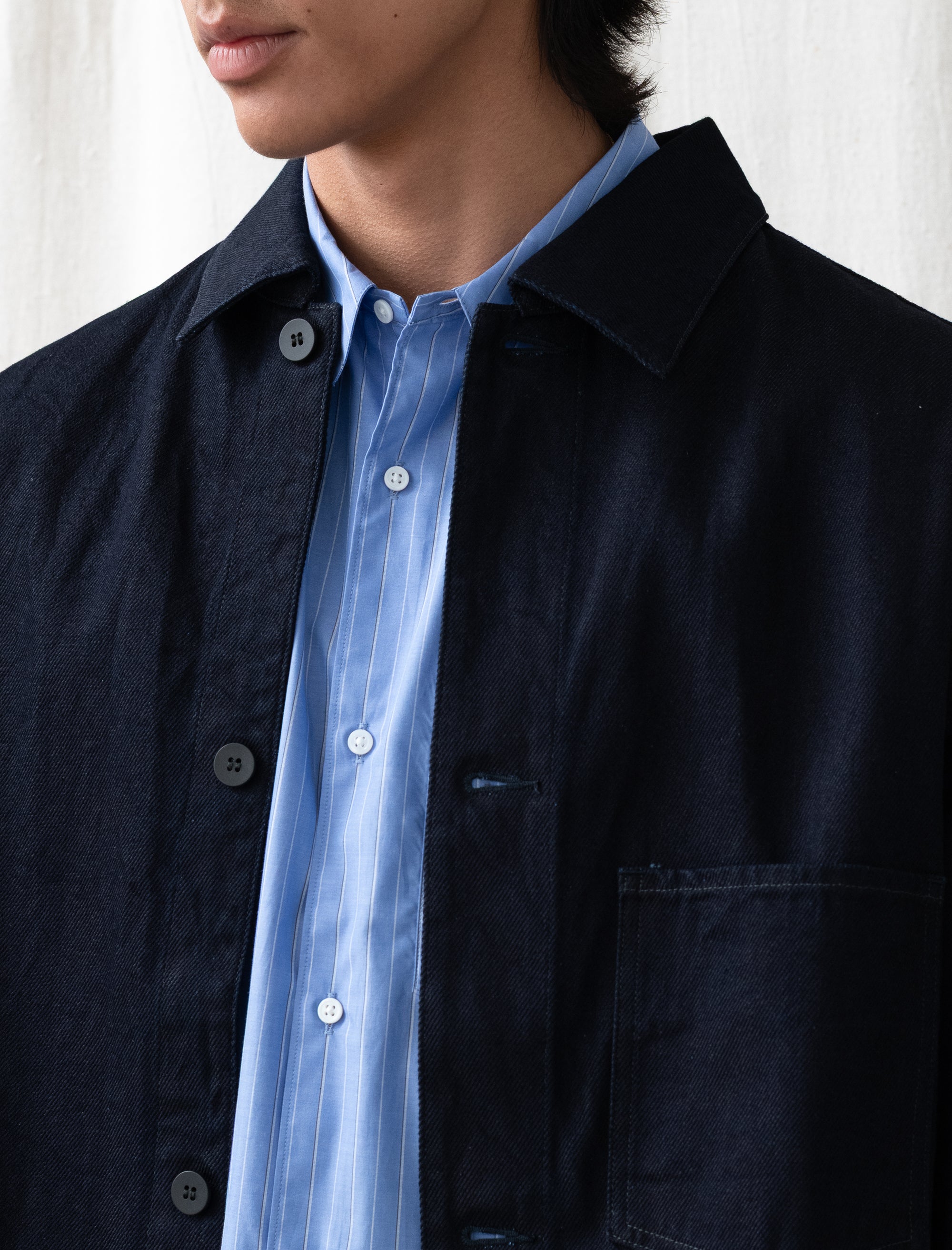 12oz Denim Jacket (Dark Navy)